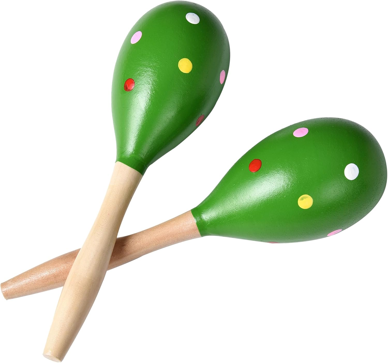 Maracas for Adults Kids Babies, Wooden Maracas Shaker Musical Instrument
