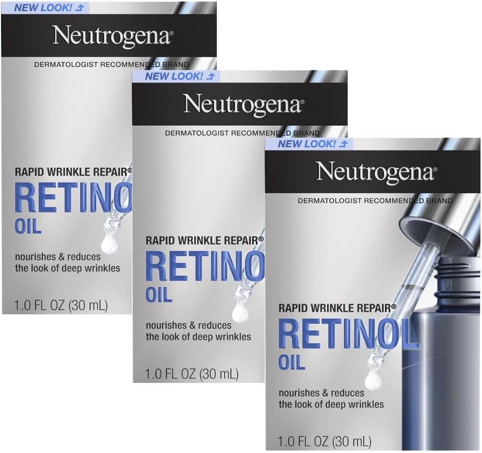 3X Neutrogena Rapid Wrinkle Repair Retinol Oil 30Ml image number 1