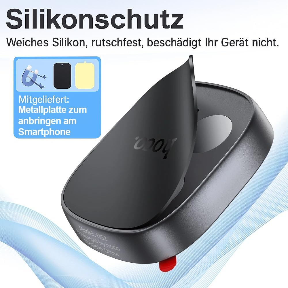 Magnetic Mobile Phone Holder Car Mobile Phone Holder Suitable for Apple Iphone 17 Air 16 Pro Max 16E 15 14 13 12 11 Mini plus X Xs XR 7 8 SE SE2 SE3 Magnetic Smartphone Holder with Metal Plate