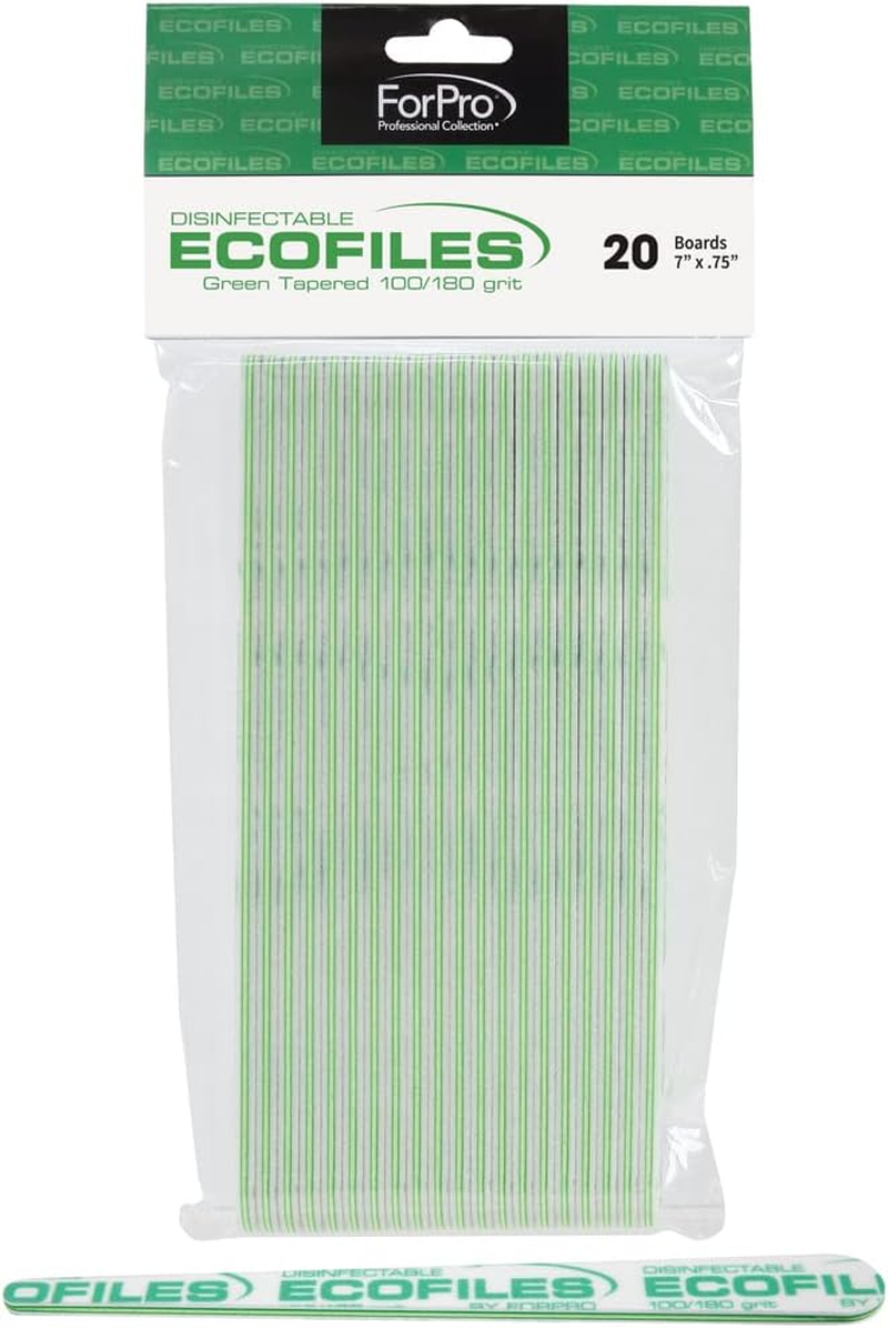 For Pro Green Ecofile 100/180 Grit, 20 Count