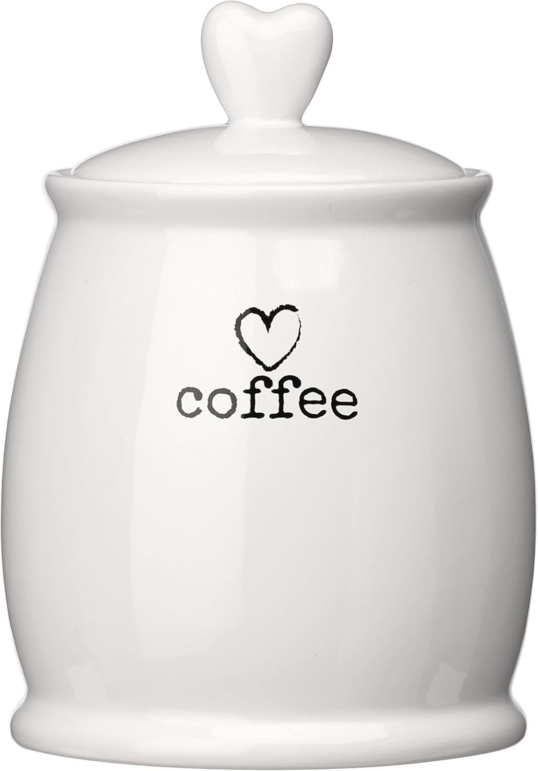 Premier Housewares Charm Coffee Canister, White image number 5