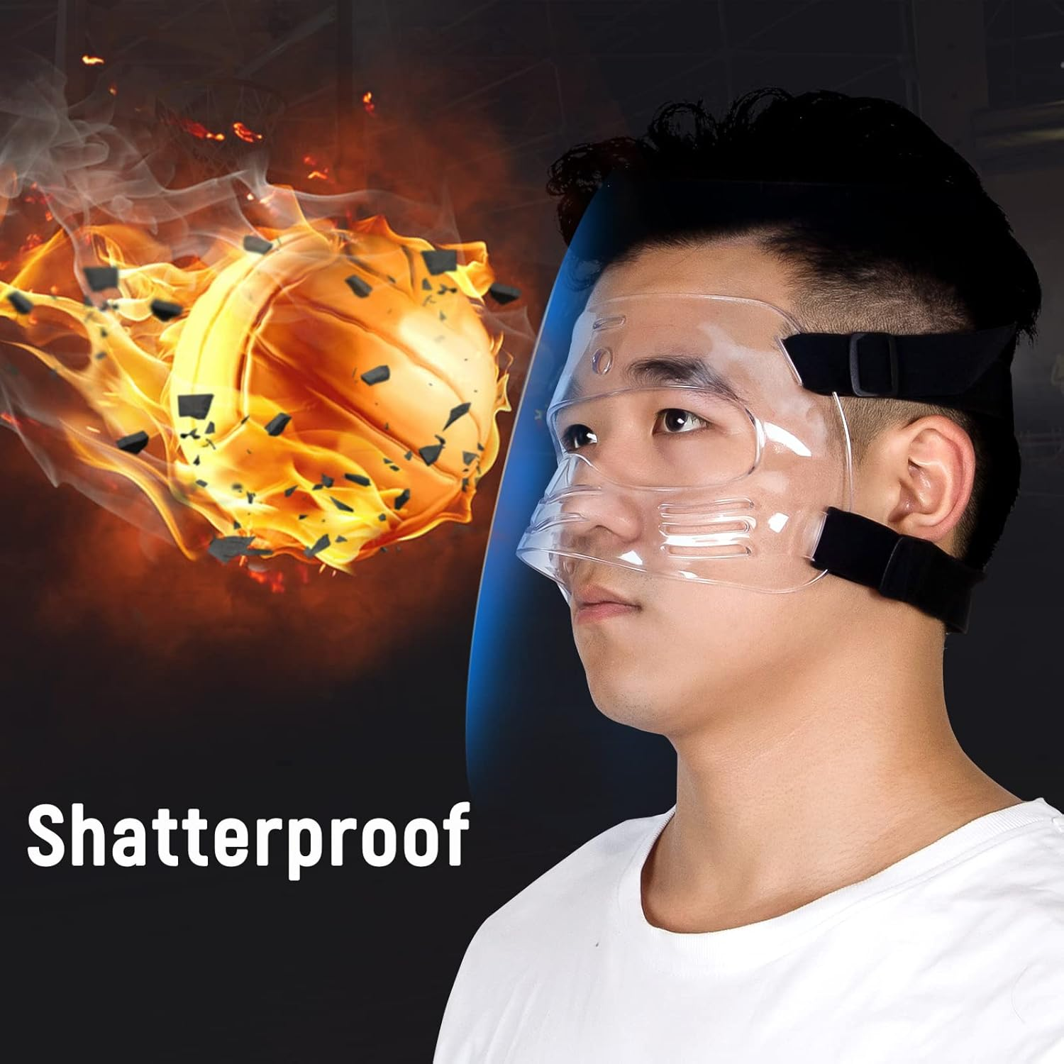 Qiancheng Nose Guard Face Shield, Protective Face Mask L2 image number 3