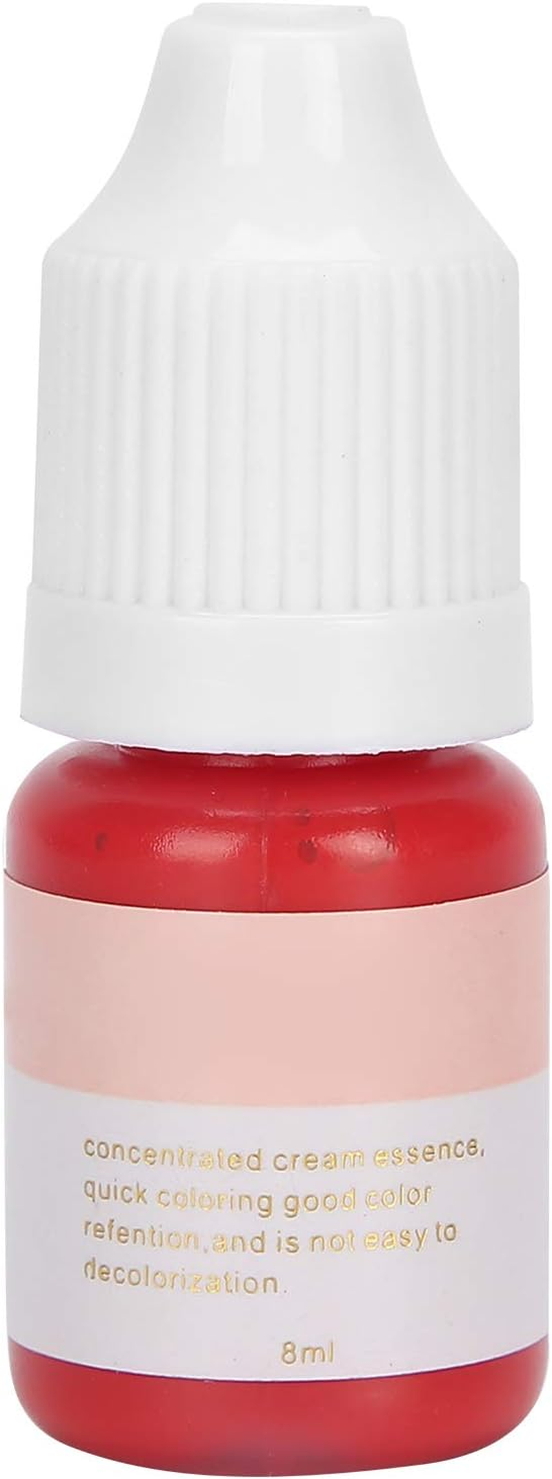 Lips Microblading Pigment Semi‑Permanent Lip Tattoo Ink Make up Tattoo Enhance Lip Color Red Lip Tattoo Makeup Microblading Ink 8Ml [Red #2]