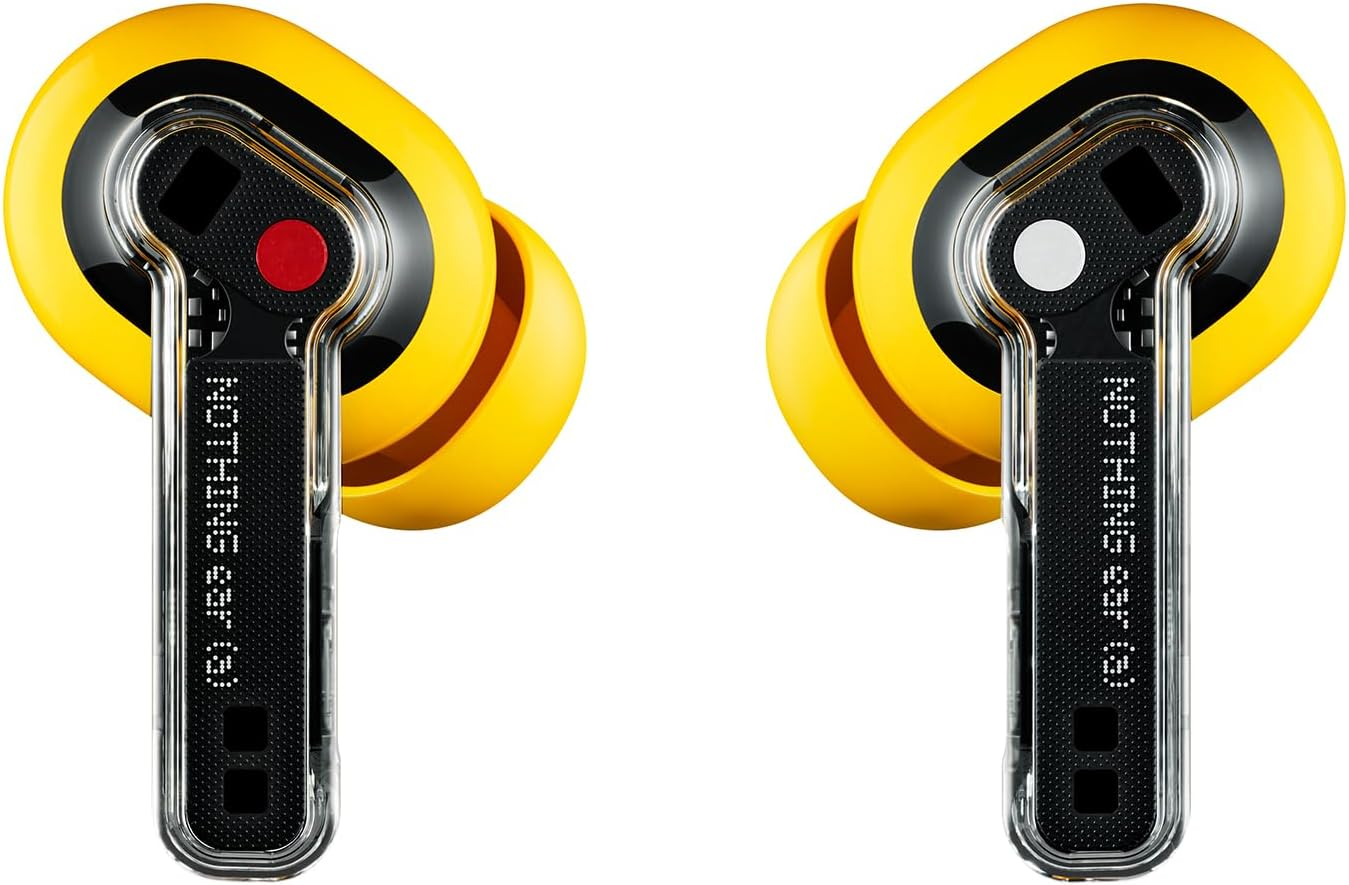 Nothing Ear (A) Earbuds Yellow, with Chatgpt Integration, 45 Db ANC, Bass Enhance Algorithm, up to 42.5 Hours Listening Time image number 5