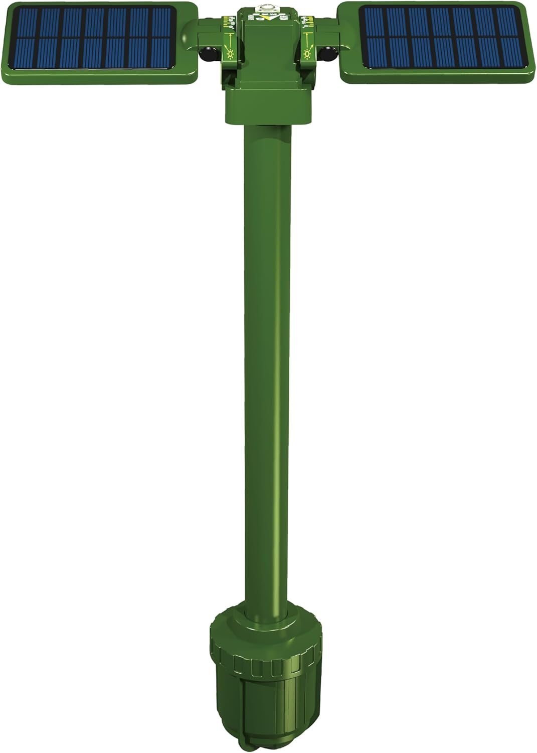 FUTURESUN Solar-Powered Animal Repeller | 360&deg; Ultrasonic Snake, Mole, Hare, Cricket & Grub Deterrent | Twin-Wing Adjustable Solar Panels, IP66 Waterproof, Covers 1000㎡ Garden & Farm Protection image number 2