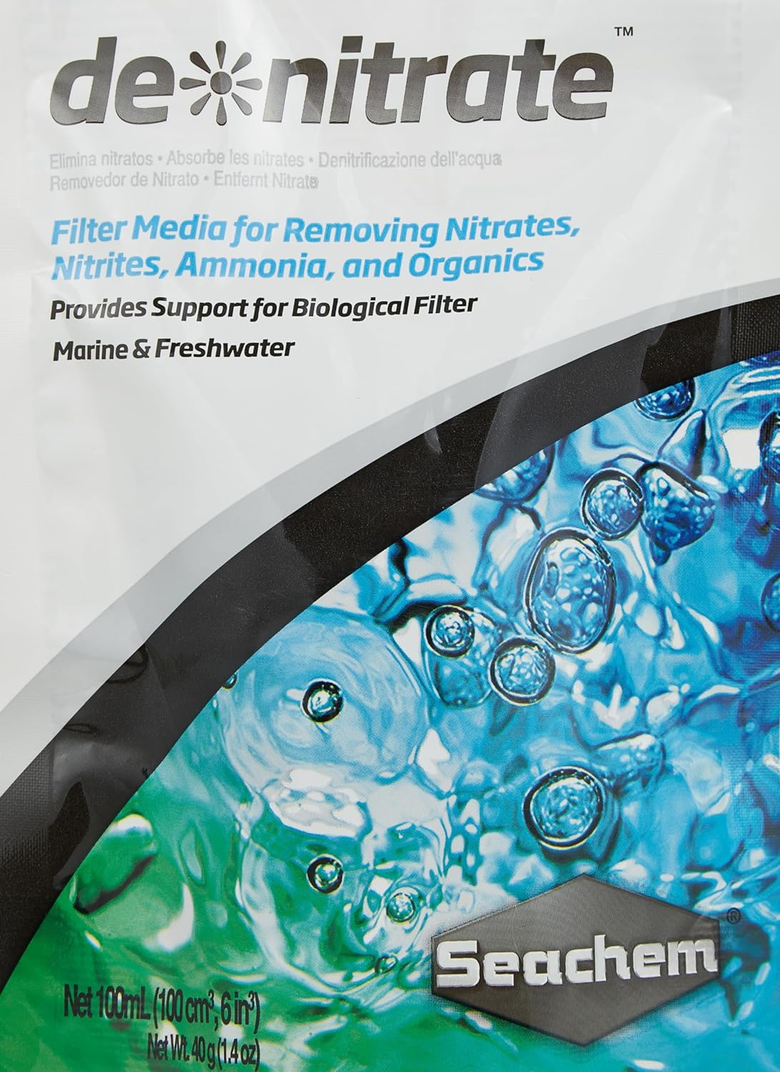 Seachem 135 Denitrate Nitrate Remover Treats 10 US Gallons (40Liters) image number 5