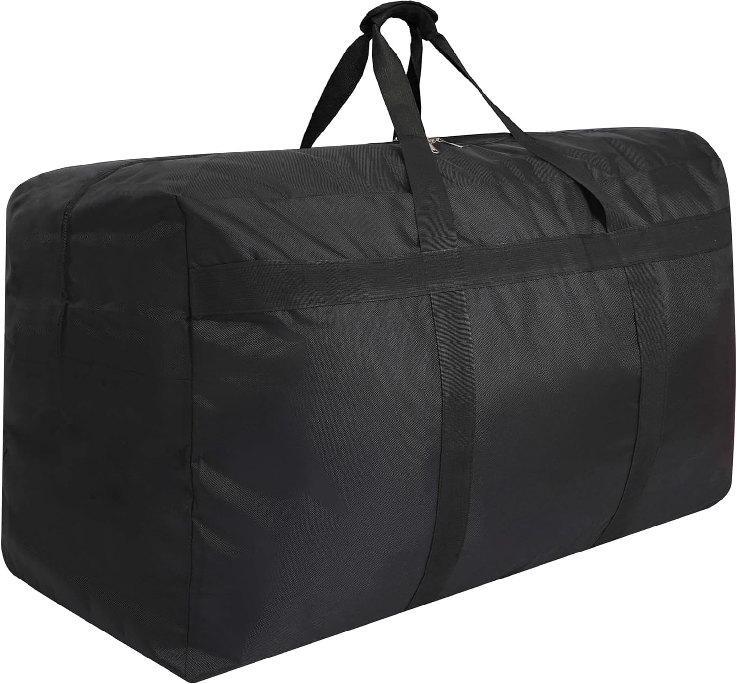 Sharmgoria Huge Duffel Bag, Black Canvas, 37 X 11.8 X 22 In, Simple