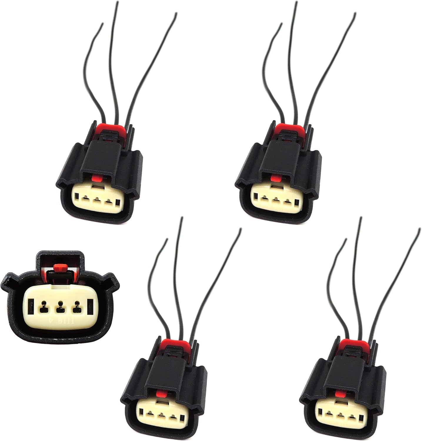 Hisport Ignition Coil Connector Repair Pigtail Replacement for Subaru Impreza WRX STI Legacy Outback 4 PCS image number 5