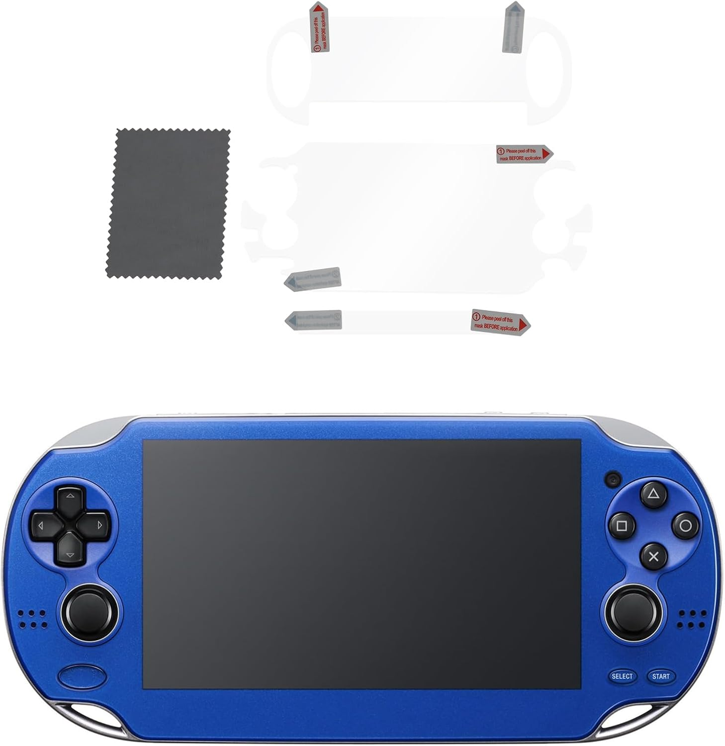 SG Store 2 Sets Front and Back Screen Protector Film Compatible with Sony PS Vita PSV1000 image number 4