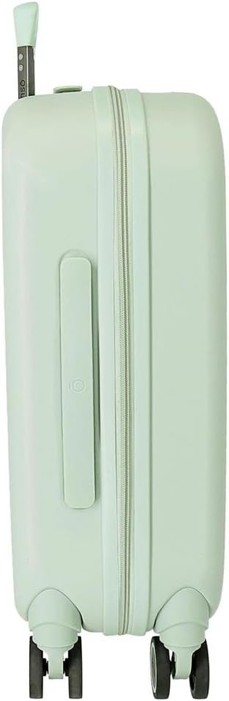 Enso Tropical Love Cabin Suitcase Green 40 X 55 X 20 Cm Rigid ABS Closure TSA Integrated 37L 3.2 Kg 4 Wheels Double Luggage Hand Luggage, Green, Cabin Suitcase, Green, Cabin Suitcase image number 1