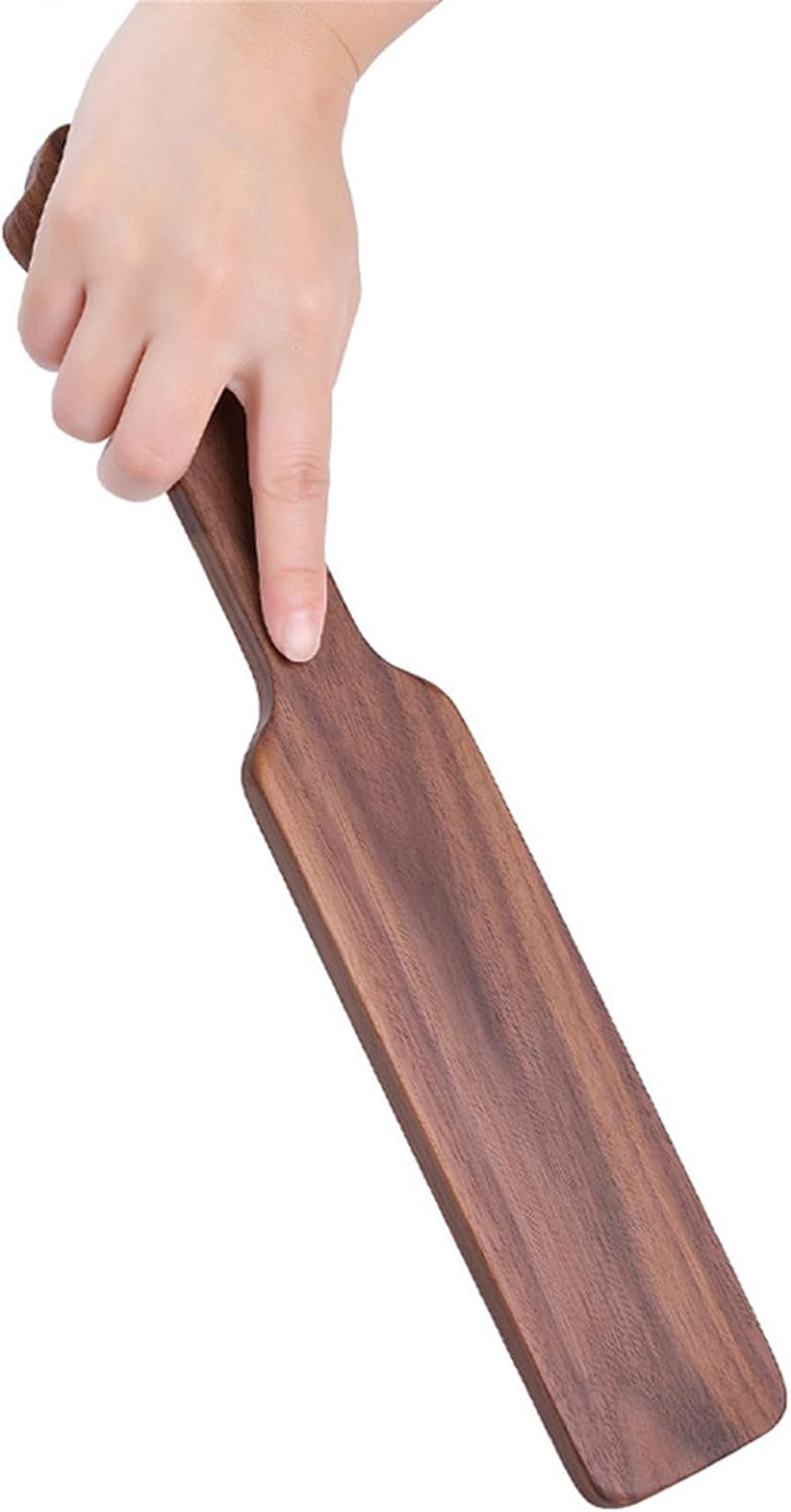 Wooden Smooth Paddle Square Beat Training SM Role-Playing Toy for Adults Couples Sexual Paddle SM Play image number 1