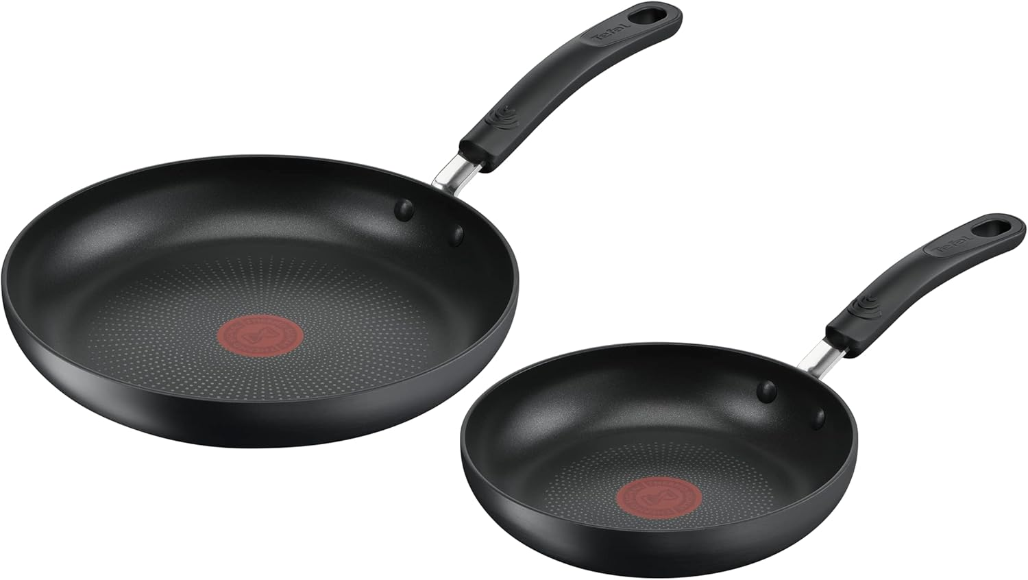 Tefal Specialty Hard Anodised Non-Stick Twin Pack Frypans 20/26Cm, B484S217 image number 6