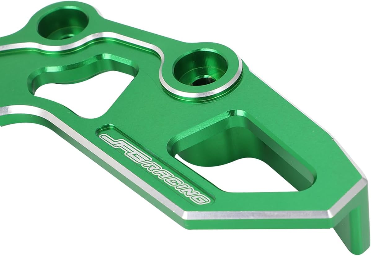 JFG RACING Dirt Bike Sprocket Guard Chain Cover Case Saver Guard Protector for KLX 110 KLX110 KLX110L KLX110R 2002-2023 DRZ110 2003-2006 Green image number 4