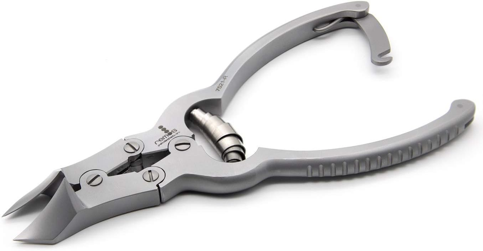 REMOS Professional Nail Clippers/Head Cutter with Two Tips, Stainless Steel, 16 Cm Length image number 5