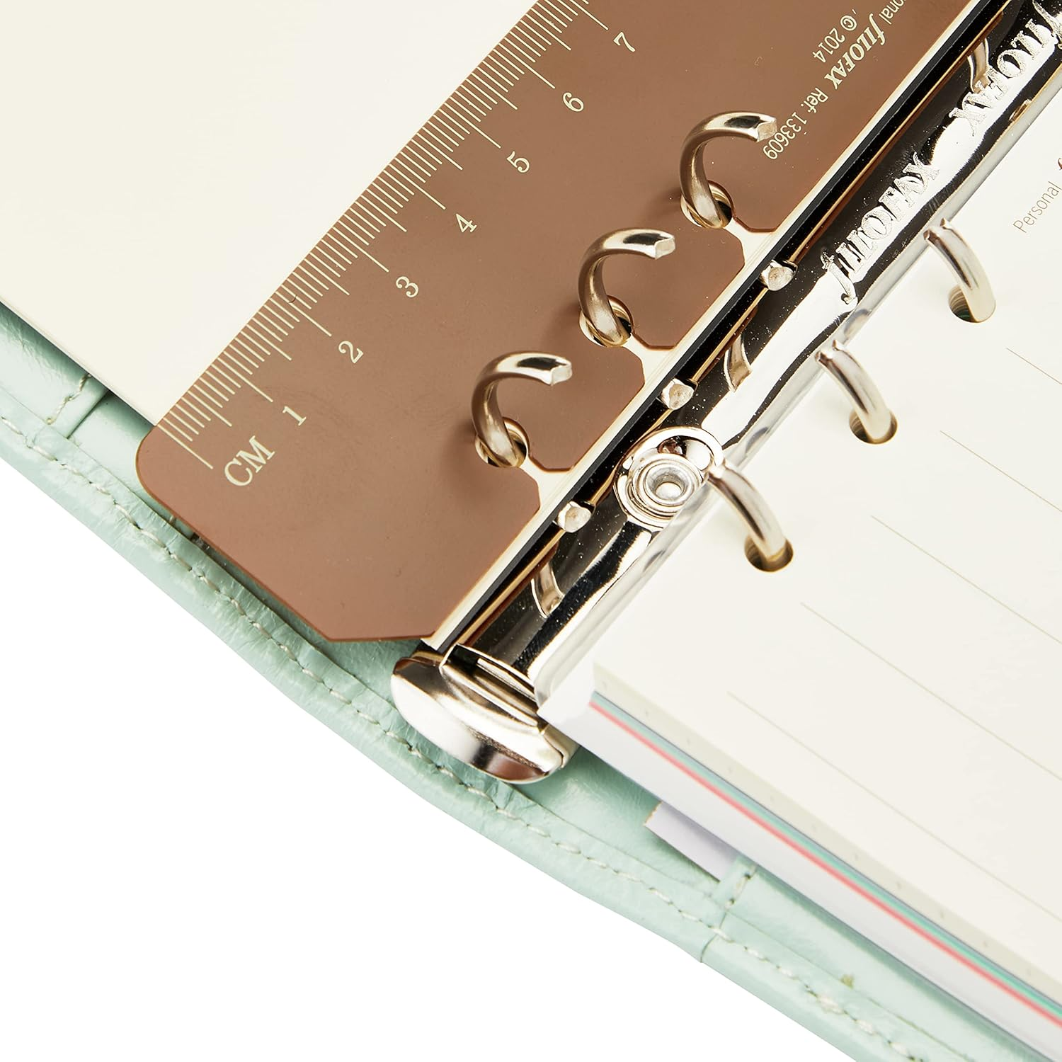 Filofax Personal Malden Organiser, Duck Egg - Duck Egg image number 4
