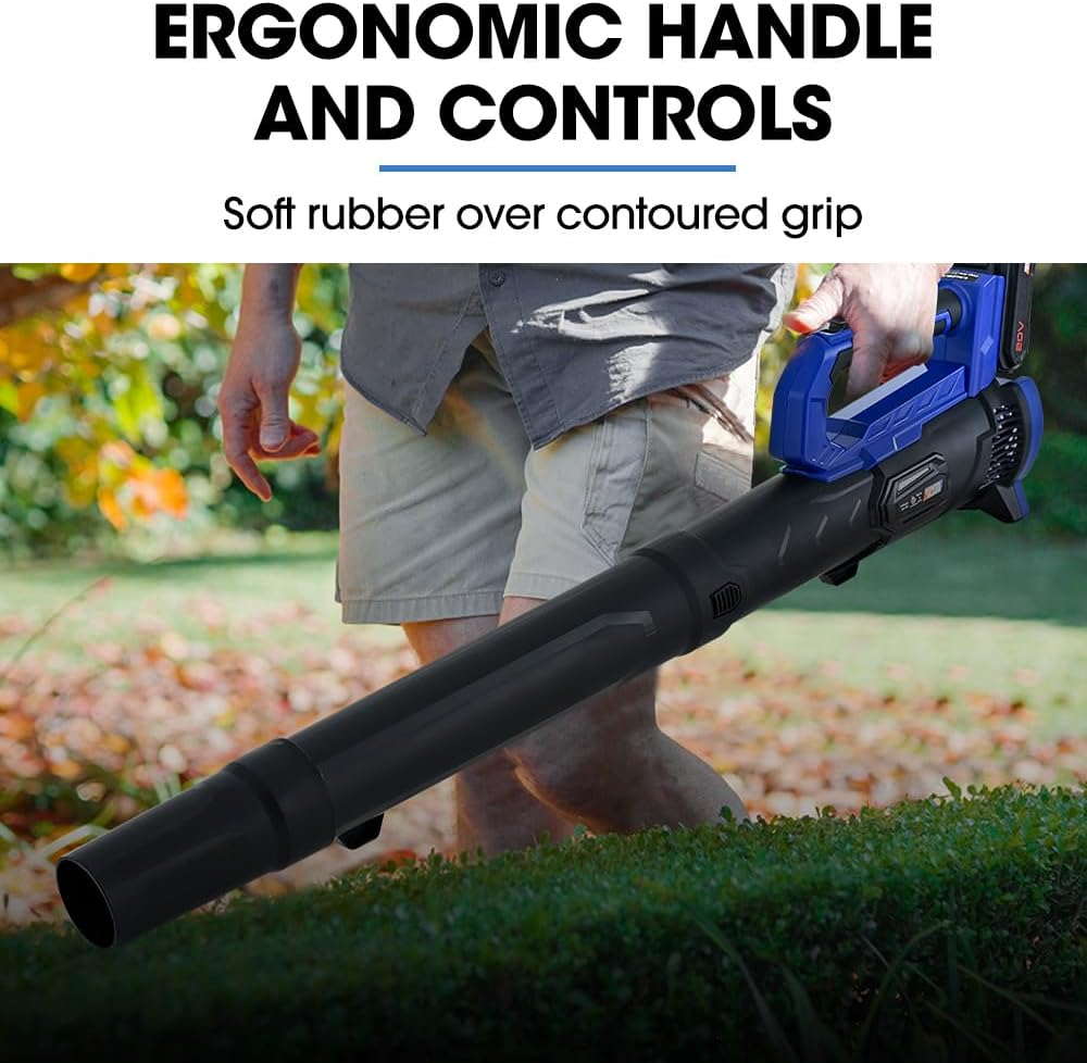 Powerblade 20V Leaf Blower & Line Trimmer/Edger Combo, Kit with 4.0Ah Battery & Fast Charger image number 2