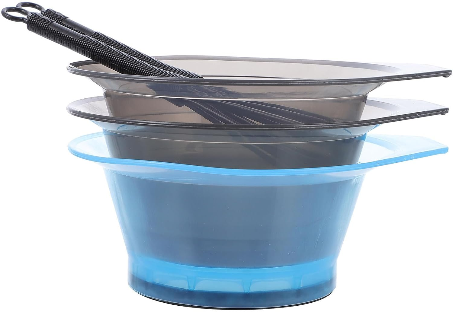 HONITANO 1 Set Hair Colouring Tool with Stirring Rod and Bowl, Part Hairdressing Accessories for DIY Hair Colouring at Home, Professional Usable, Ergonomic Design for Easy Use image number 4