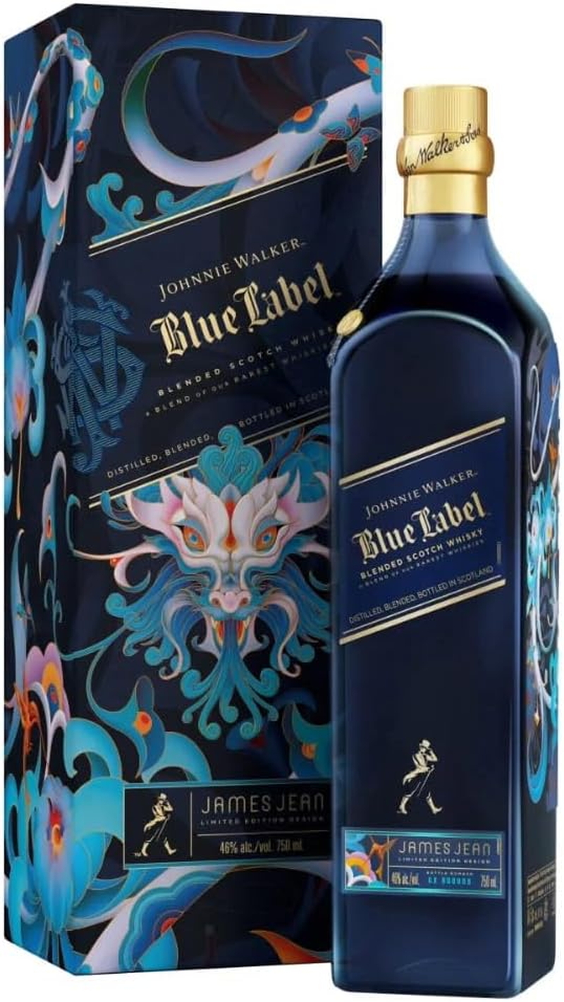 Johnnie Walker Blue Label Year of the Dragon Blended Scotch Whiskey 750Ml