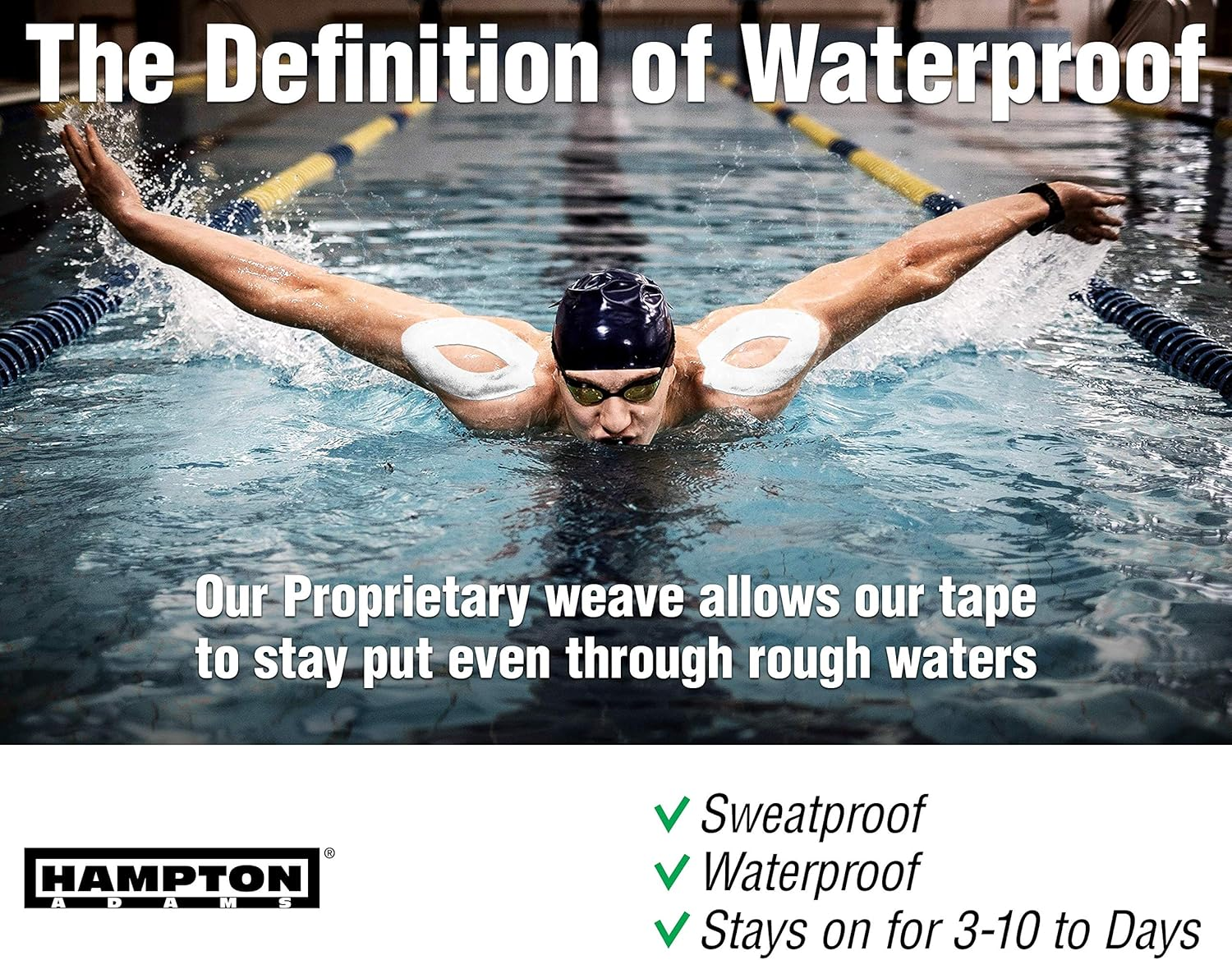 Kinesiology Tape - Latex Free Elastic, 16Ft Water Resistant Kinetic Uncut Kinesio Tape for Knee Pain, Elbow and Shoulder Muscle & Plantar Fasciitis (2-Pack) - Orange image number 7