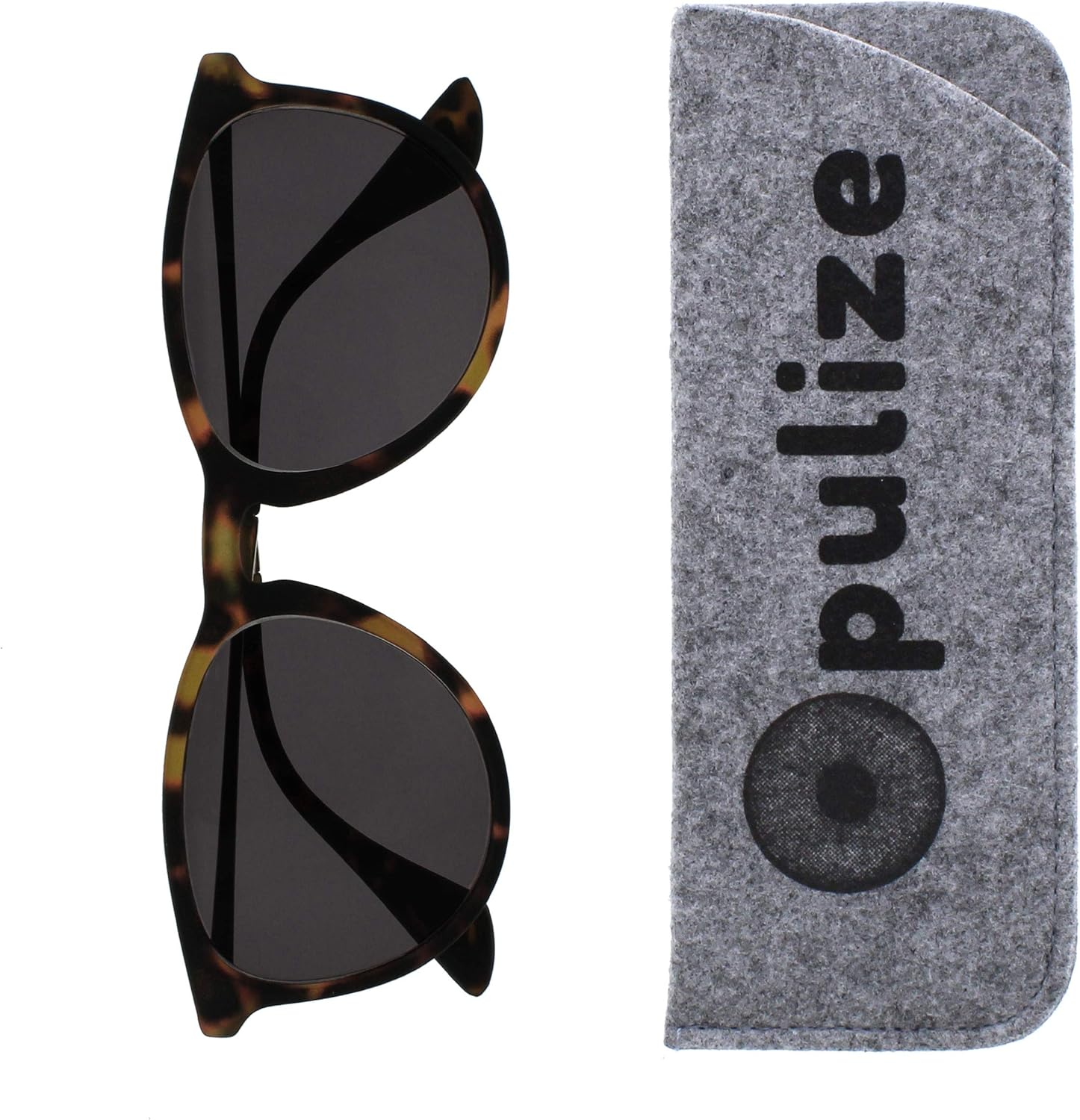 Opulize Jet Large Brown Tortoiseshell Rubberized Silver Arms Mens Womens Sun Readers Reading Glasses UV400 S96-2 +1.50 image number 5