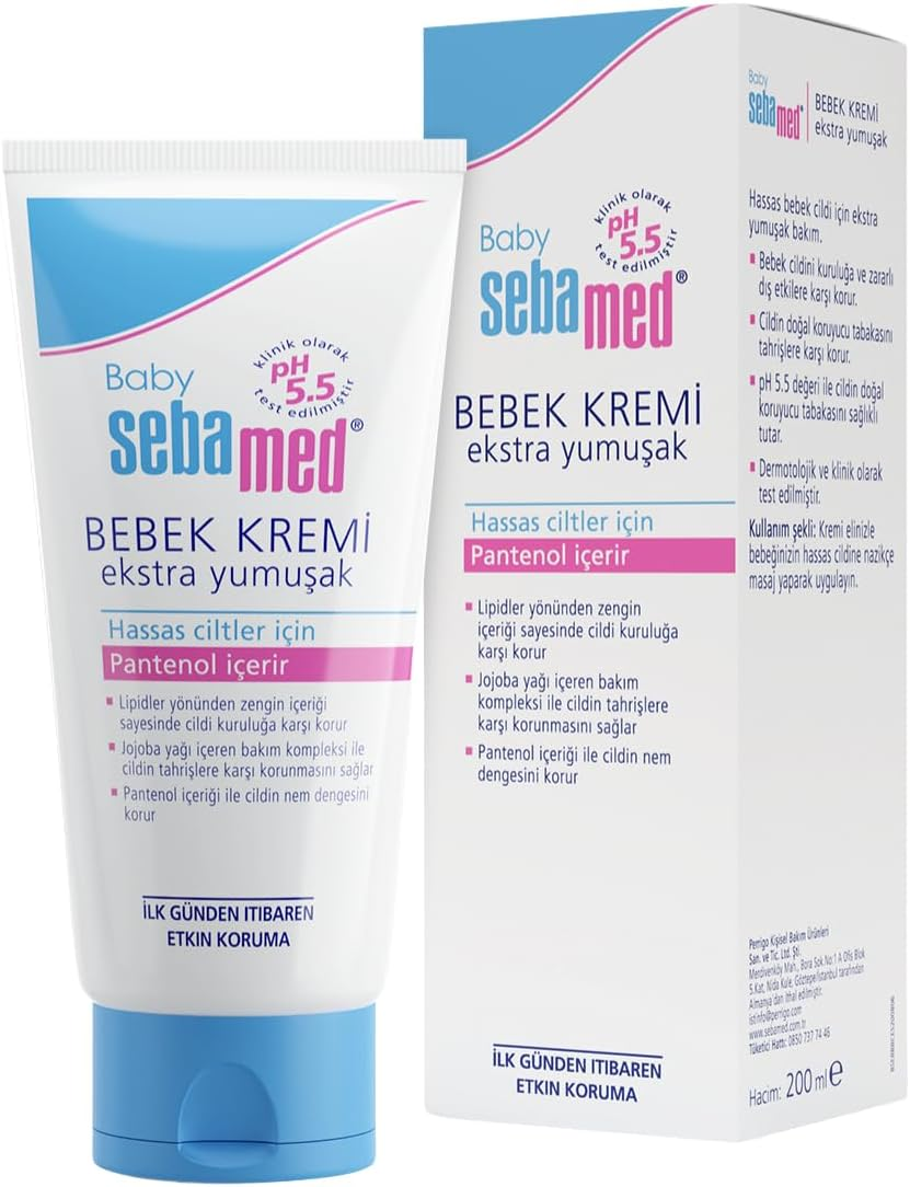 SEBAMED Baby Cream Extra Soft 200Ml, 1 Count image number 3