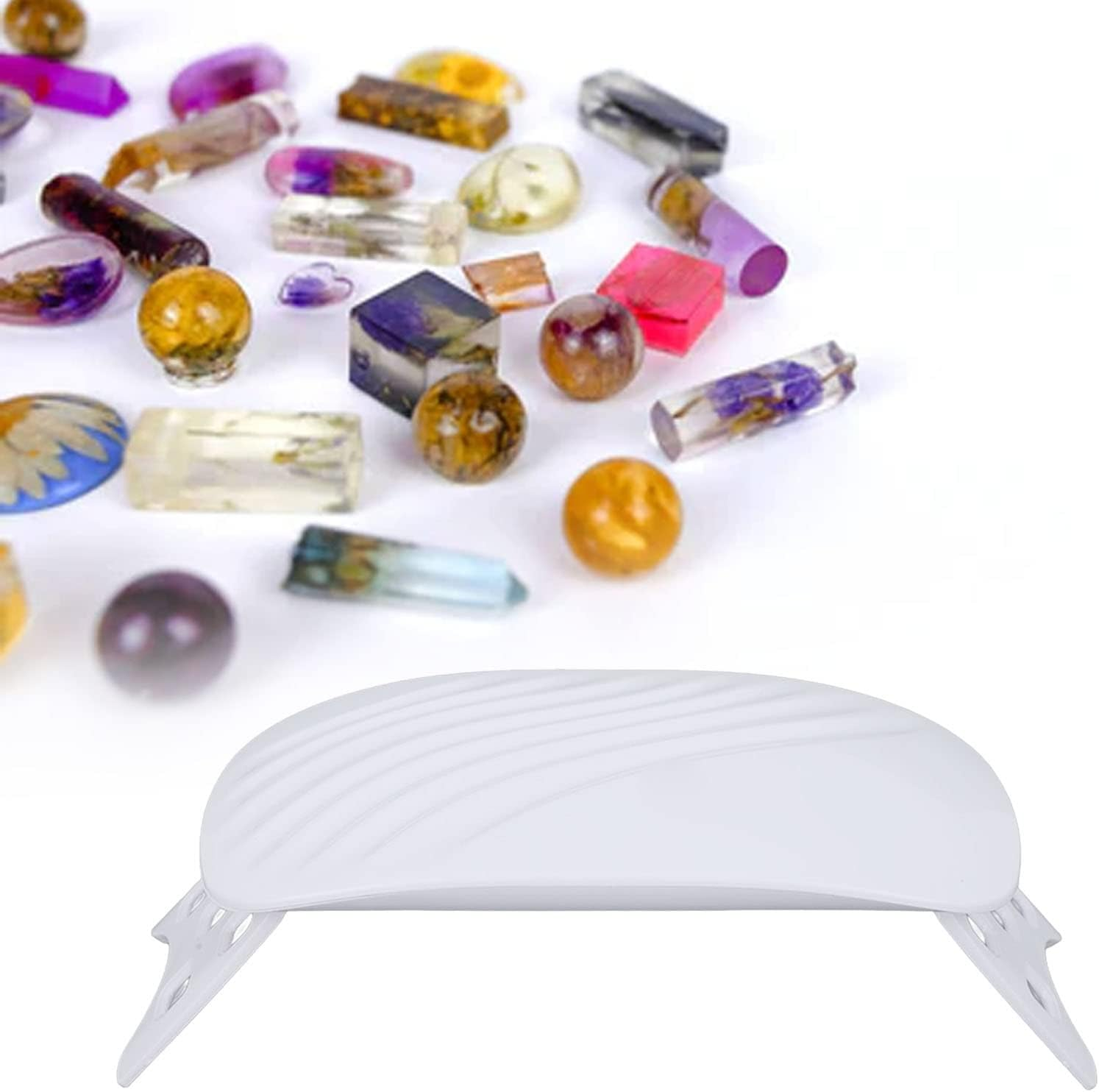 UV Glue Curing Lamp 36W 12 LED Lamp Beads Foldable Stand Design USB Curing Lamp DIY Resin Crafts image number 4