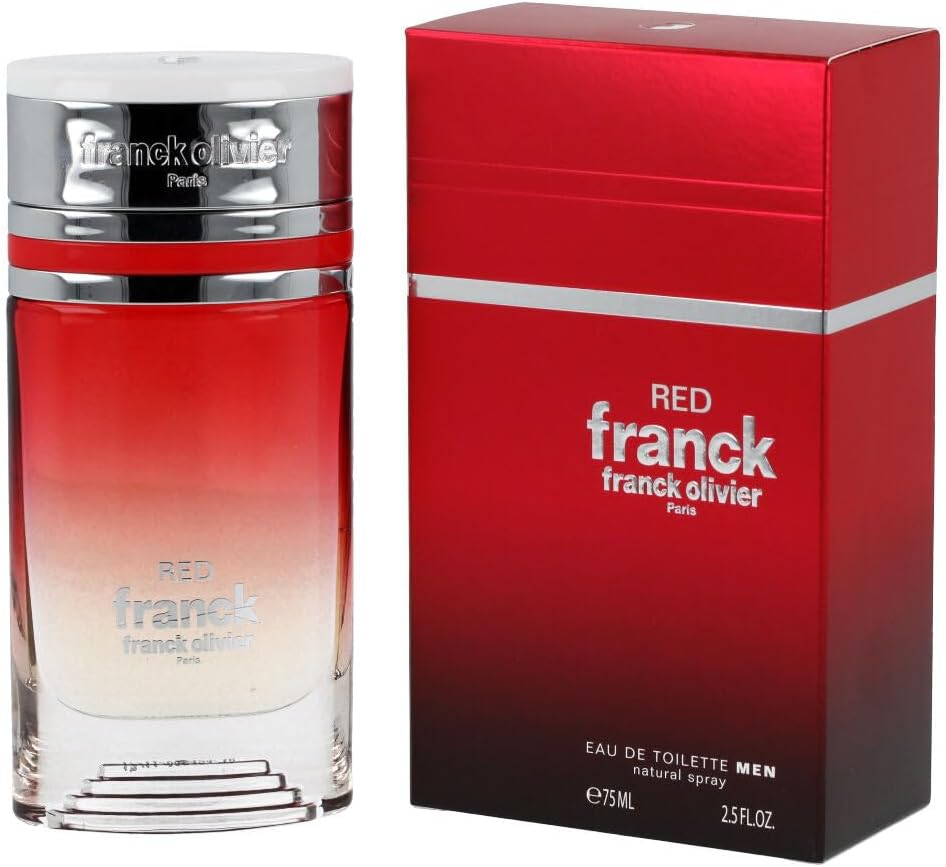 Franck Olivier Red Franck Men Eau De Toilette Spray, 75 Ml