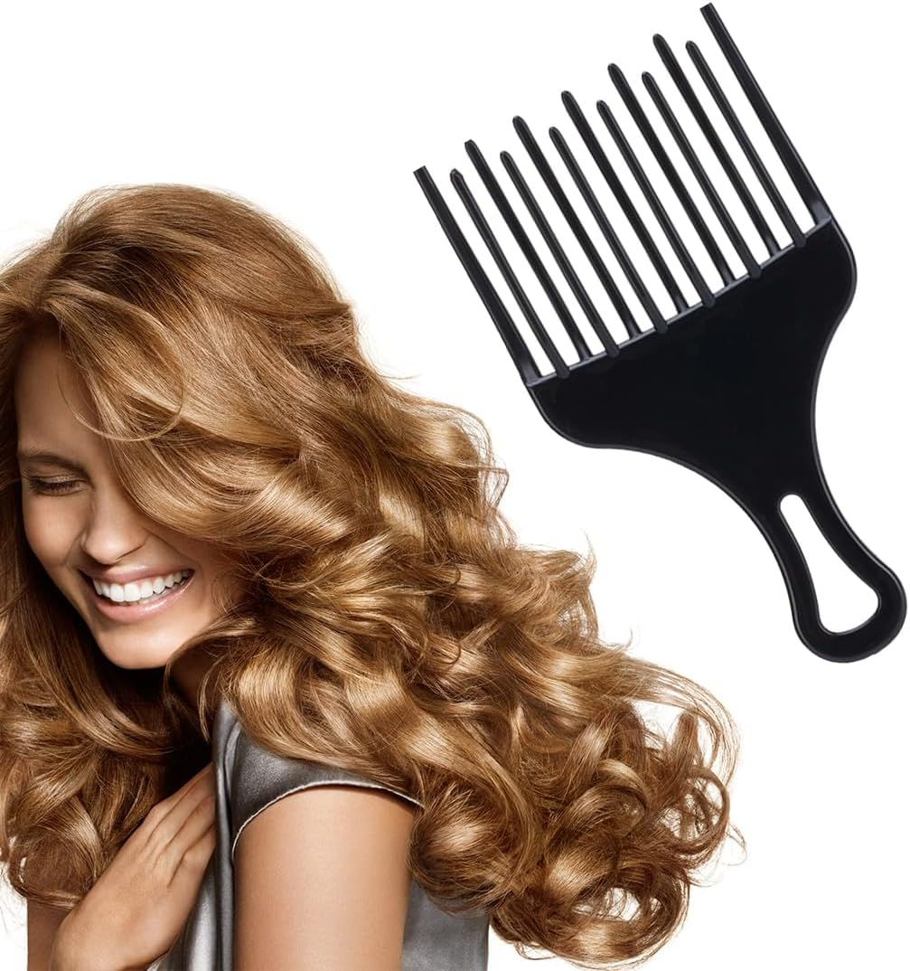 OUDQFCJ Finger Styler Afro Comb Coarse Hair Comb Plastic Comb Natural Curls Perm Strands