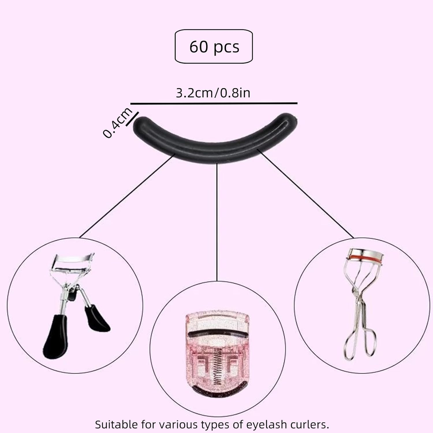 LIANRISES Eyelash Curler Refills image number 5