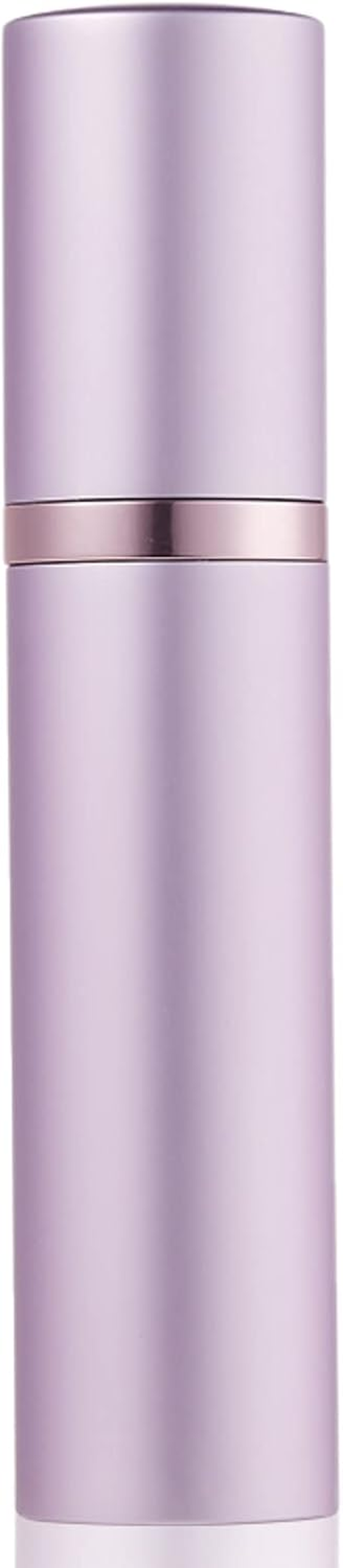 Asanana 9 Ml Perfume Atomiser, Refillable, Filling Technology without Funnel, Empty Perfume Atomiser, Spray Bottle for Travel, Handbag on the Go (Silver)