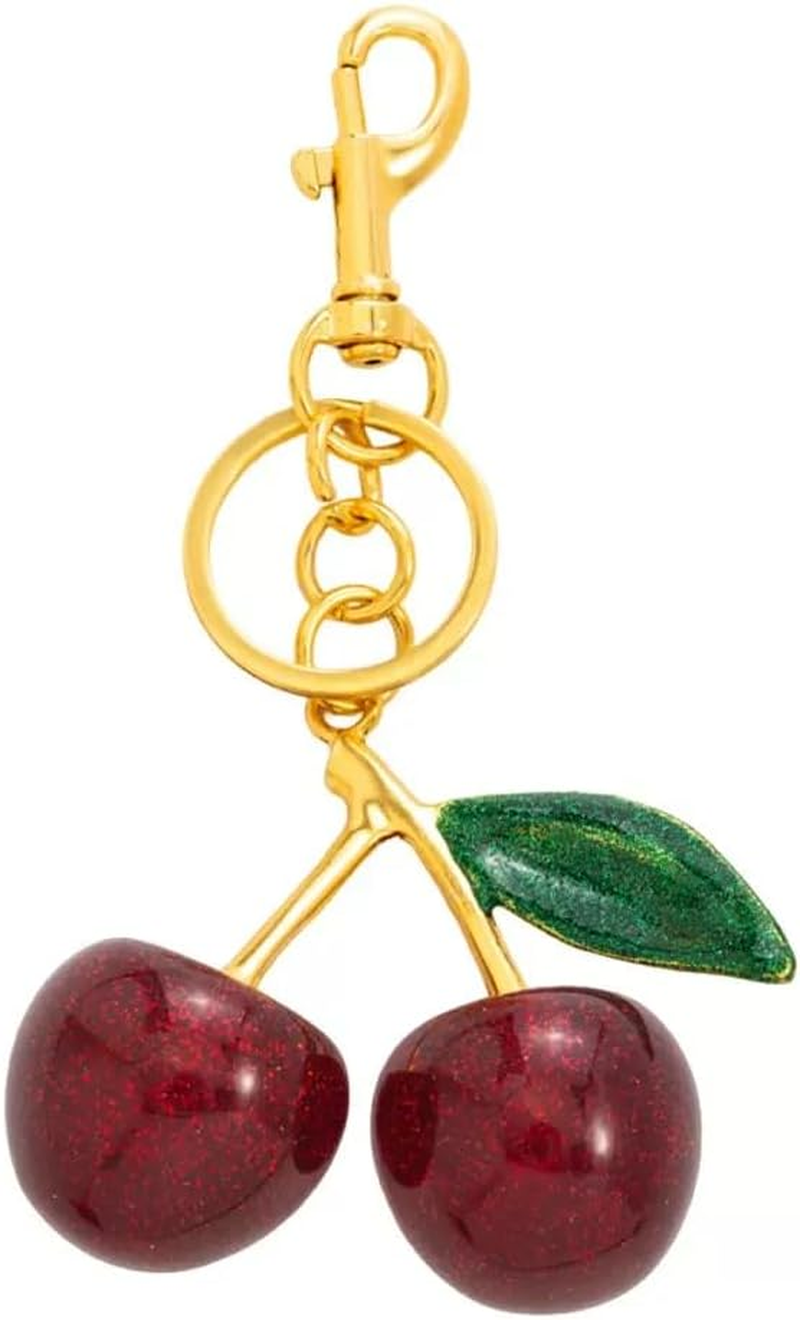 Staticlotus Jewelry Bag Decoration, Ritual, Little Fun, Delicate Keychain Crystal Cherry Car Cherry Metal