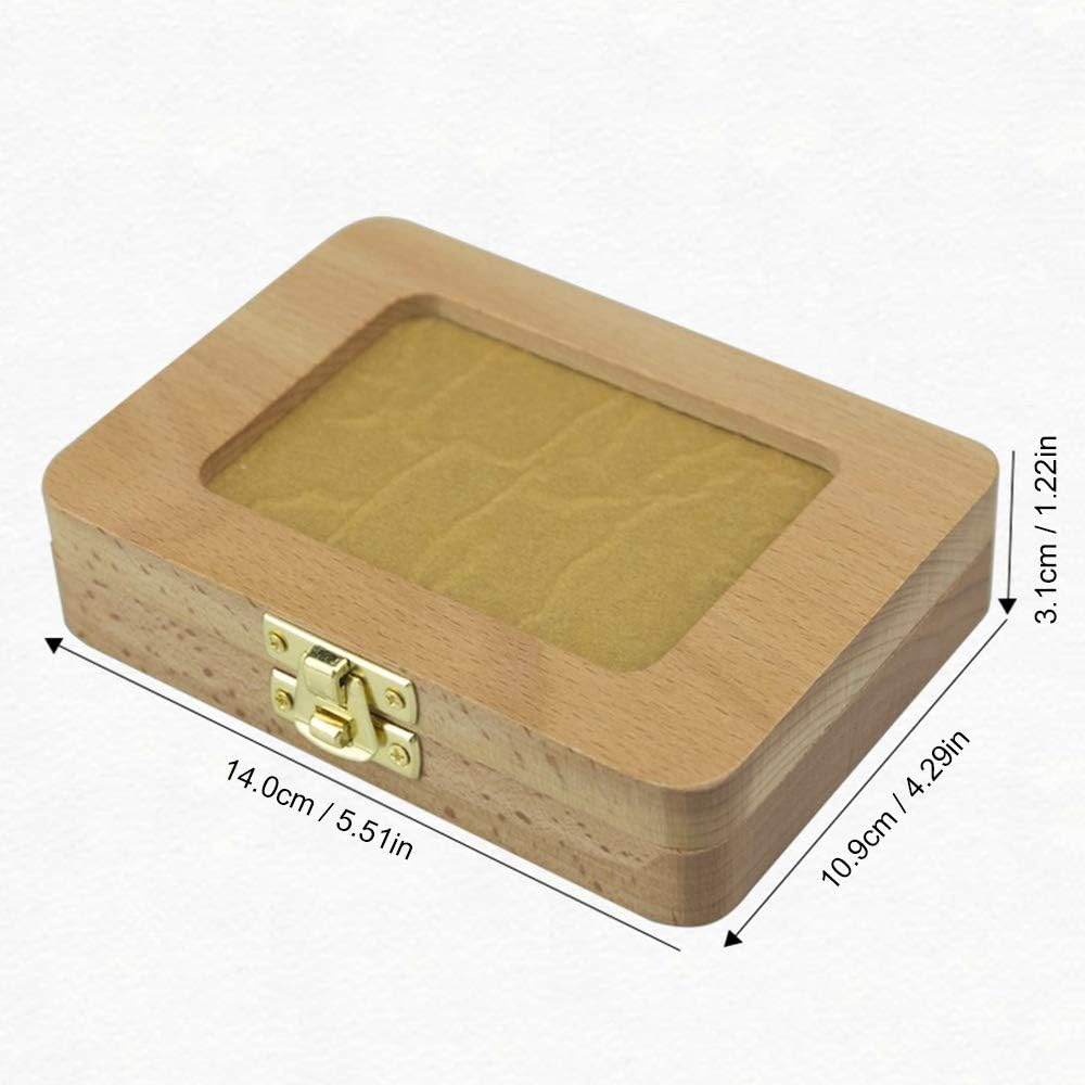 Tooth Box Wooden Dental House Children Teeth Drop Box Hoto Frame Teeth Hair Storage Container Holder Saver Memorial Box with Various Accessories