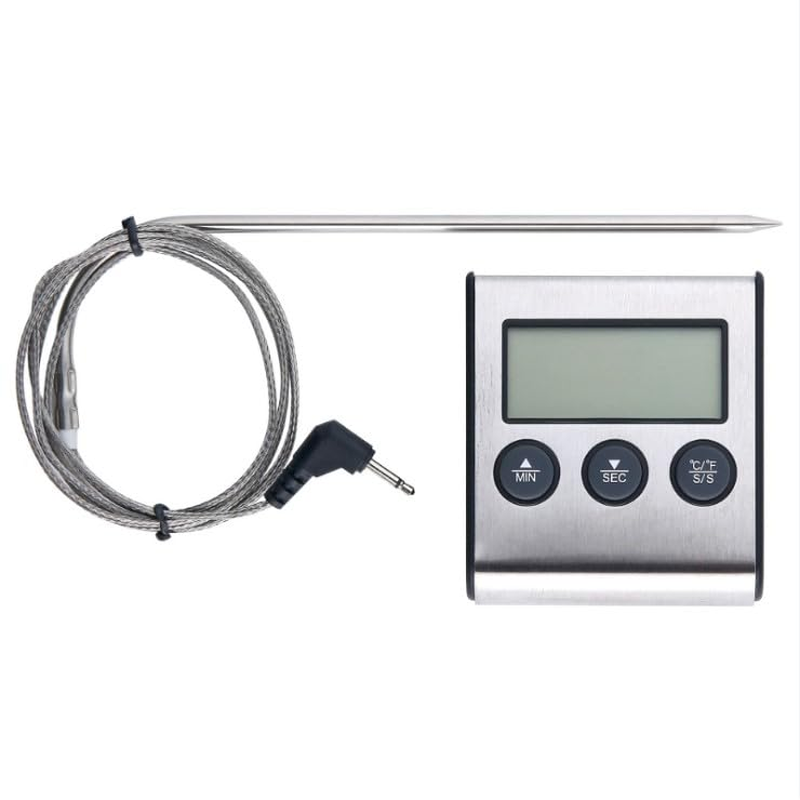 ZONADA Versatile Digital Cooking Thermometer with Probe,Timer and LCD Display image number 5