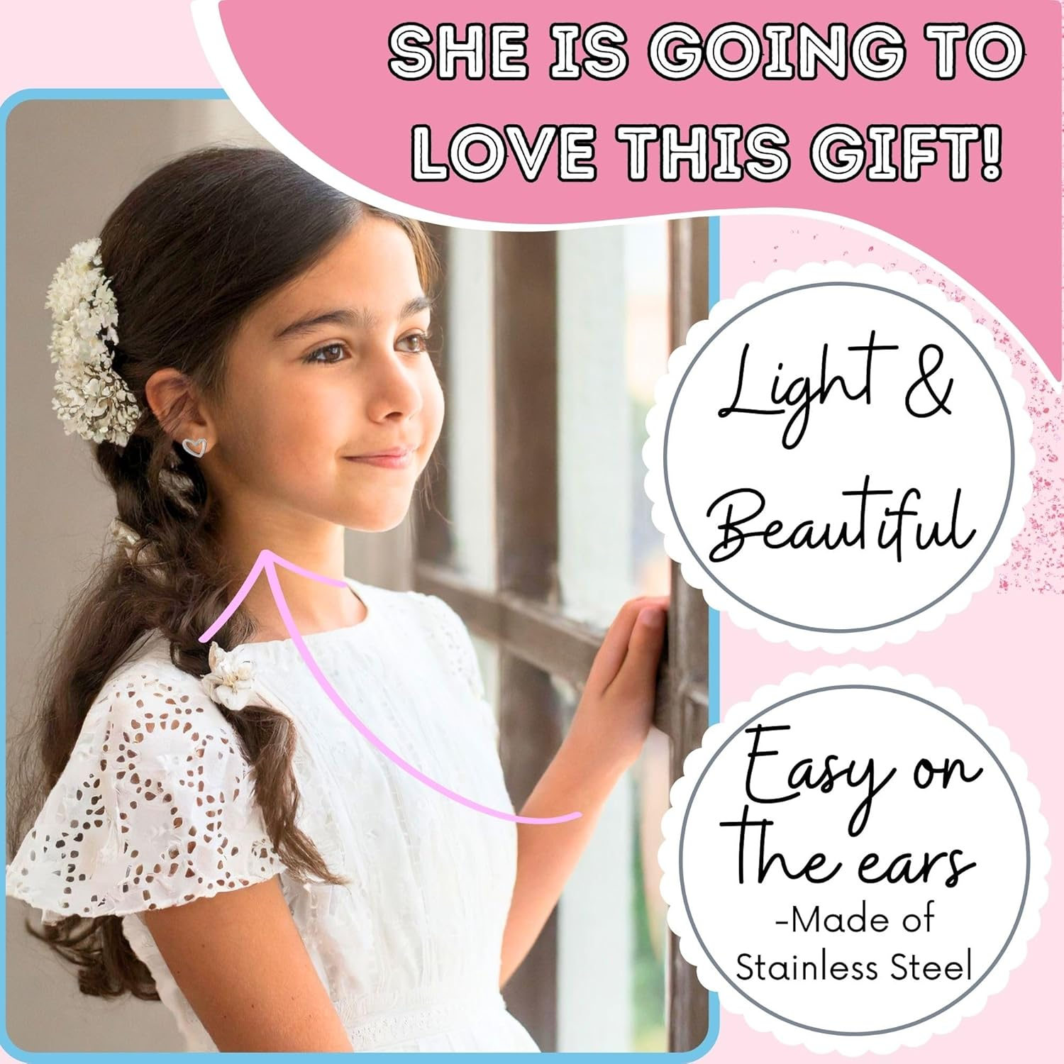 First Period Pal Pack To-Go Kit | 26 Pcs | First Period Kit for Tweens | Teen Period Kit| Discrete Period Bag, Pads, Panty Liners, Period Kits for Tweens 10-12 (Florets) image number 2