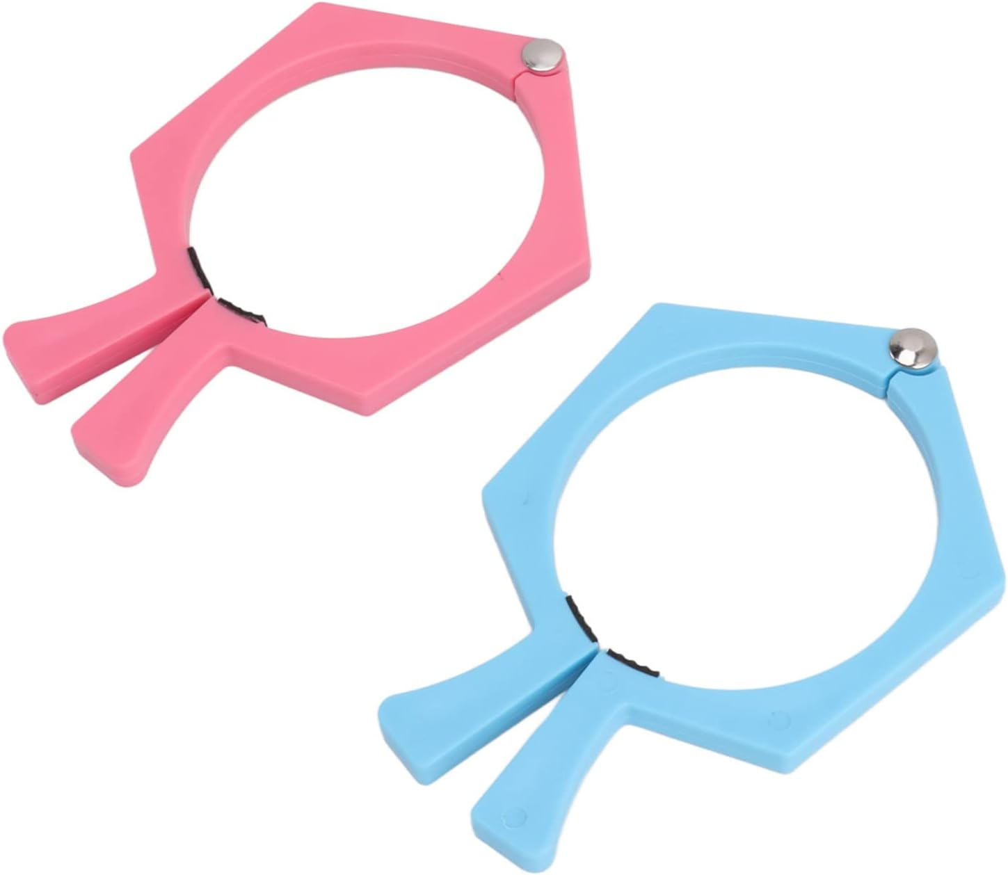 Sublimation Tumblers Pinch, Sublimation Cup Clamp Reduce Grip Strength Nonslip Silicone ABS for Heat Press Parts (And Blue)