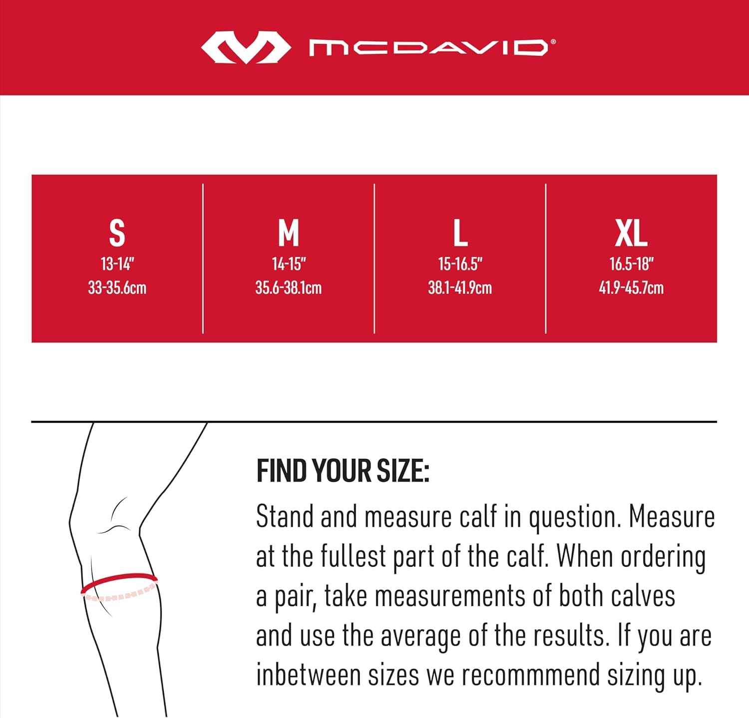 Mcdavid Del Calf Support image number 1