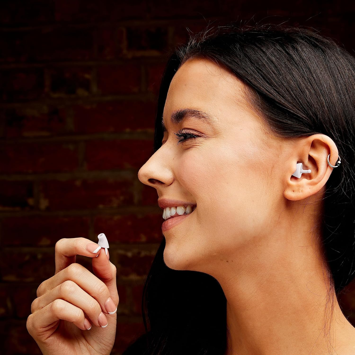 Flare Calmer Soft &ndash; Ear Plugs Alternative &ndash; Reduce Annoying Noises without Blocking Sound &ndash; Soft Reusable Silicone - Translucent image number 3