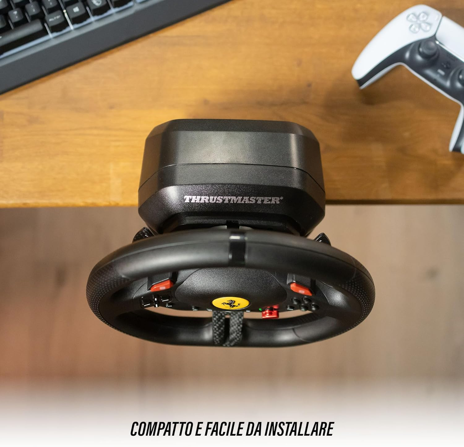 Thrustmaster T98 Ferrari 296 GTB, Racing Wheel for PS5, PS4, PC image number 3