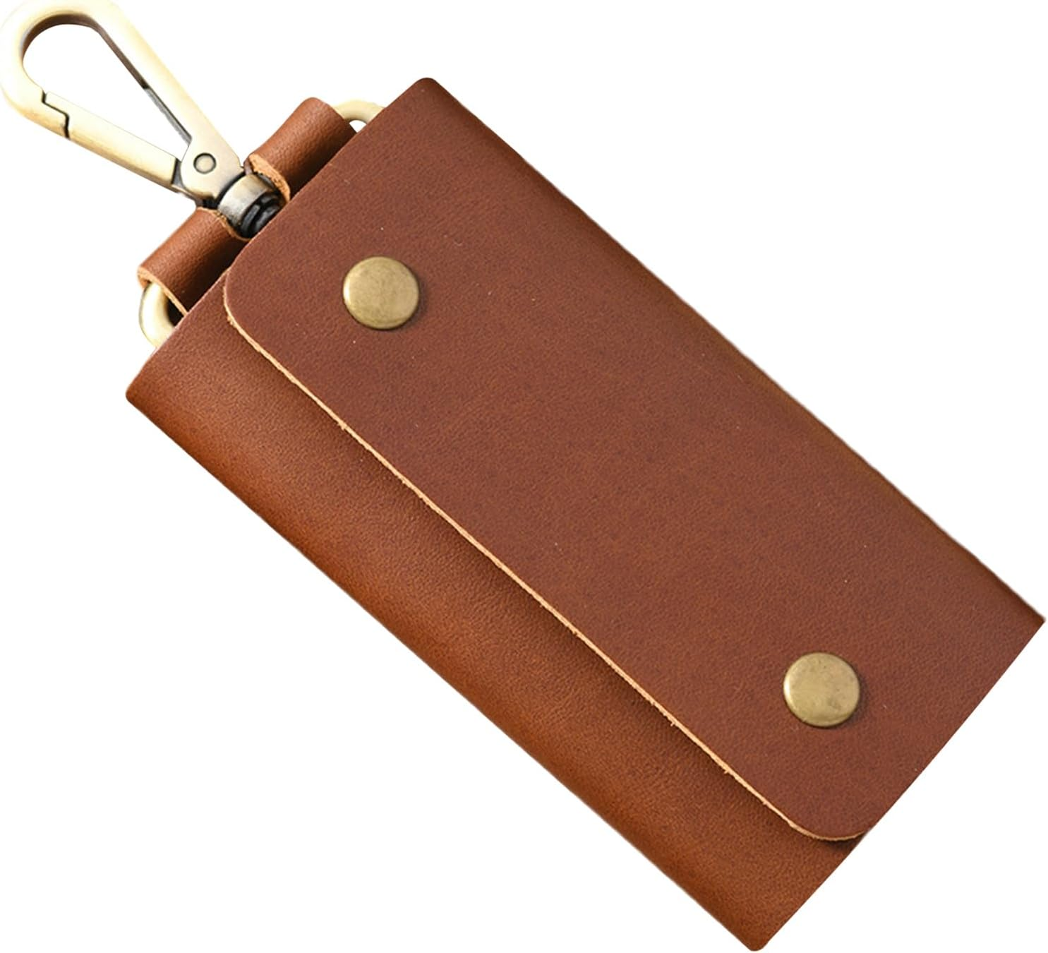 Key Storage Bag - Compact Key Organizer Case, Portable Key Storage Pocket | Zipper Key Wallet for Car Home Office Multi-Key Holder, Dark Brown, Se R&eacute;f&eacute;rer Au Descriptif, Refer to Description - Black image number 5