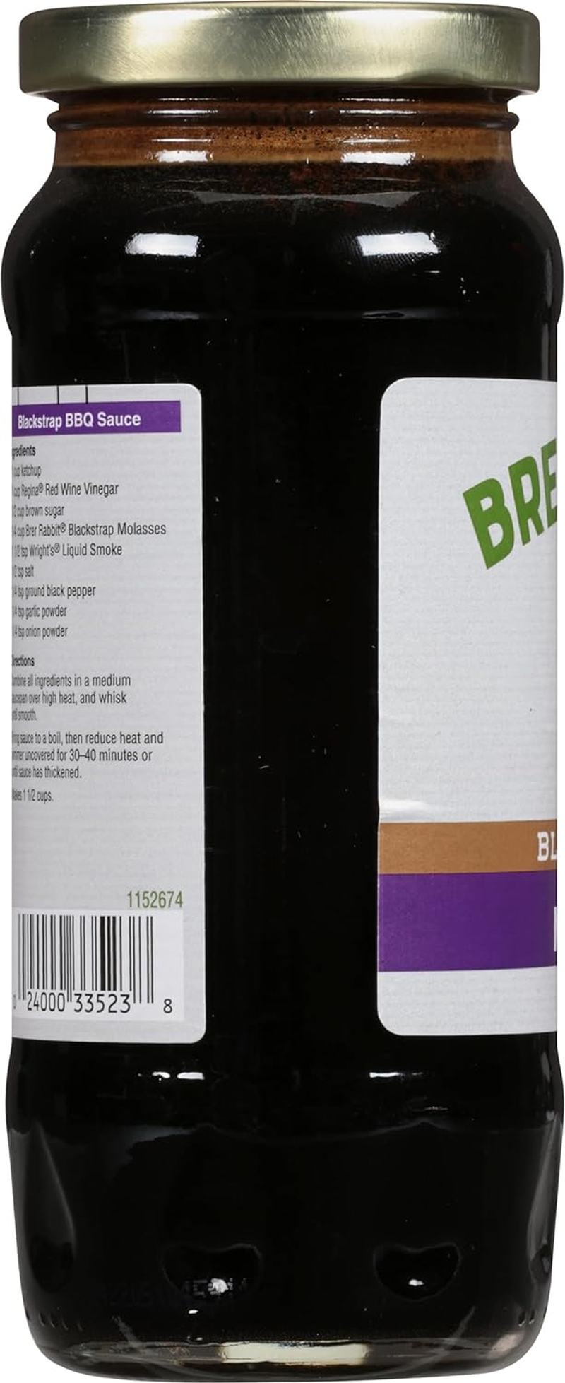 Brer Rabbit Unsulphured Molasses, Blackstrap, 12 Ounce image number 4