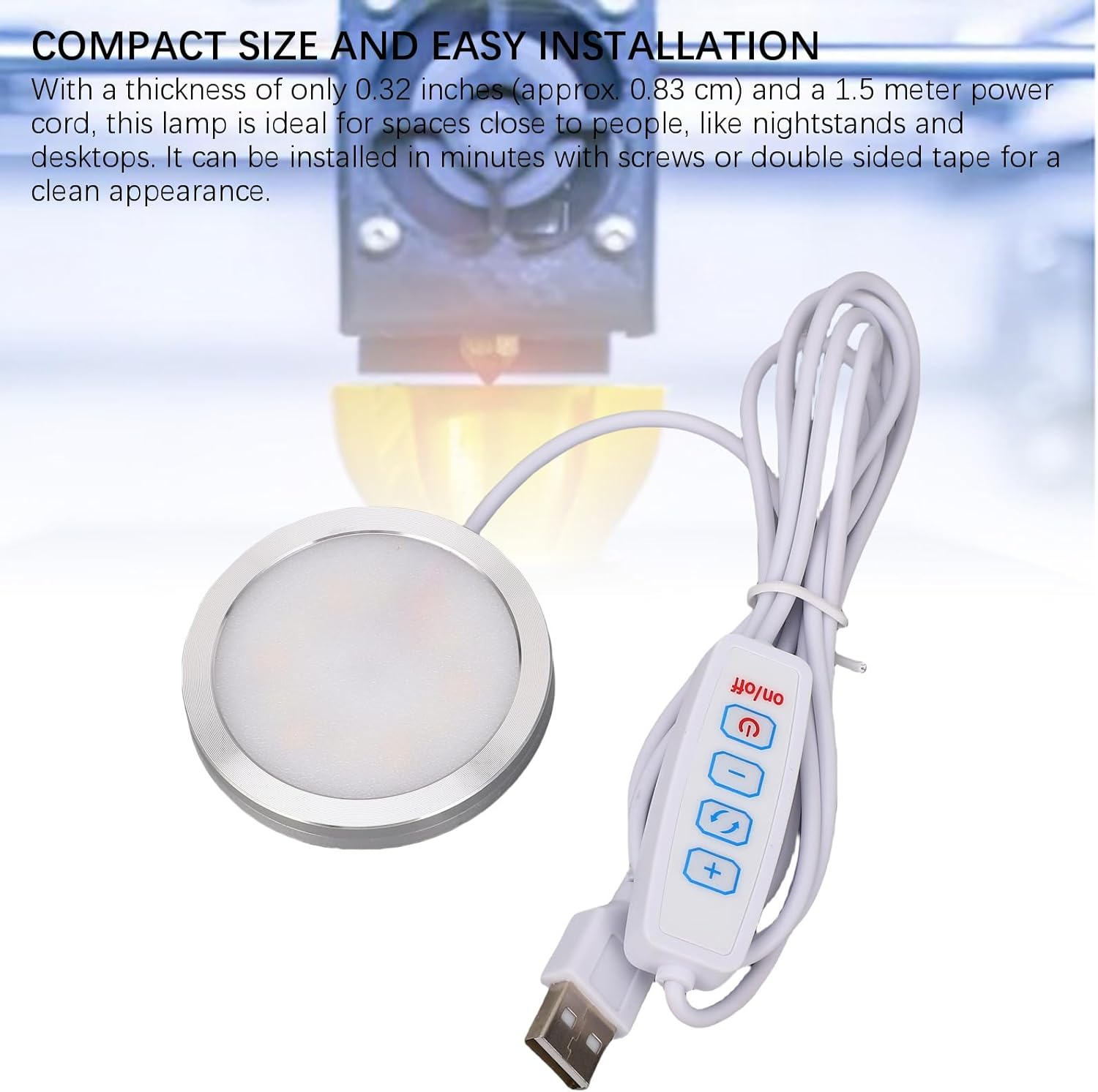 Pomya LED Creative Lighting Kit, LED Lamp Kit 2 Efficient Energy Package for 3D Printers image number 5