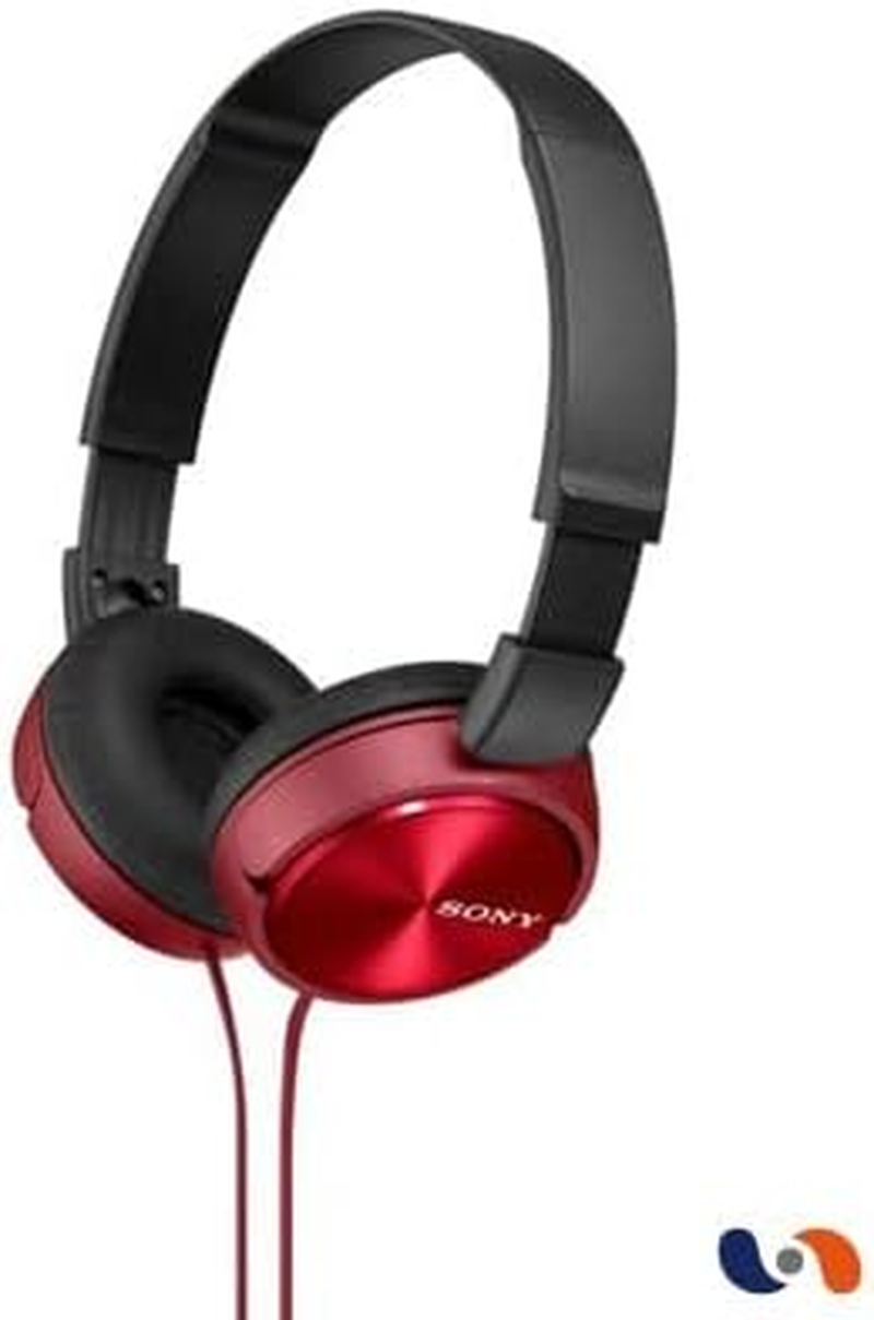 Sony MDR-ZX310 Foldable Headphones - Metallic Red (International Version) - Metallic Red image number 5