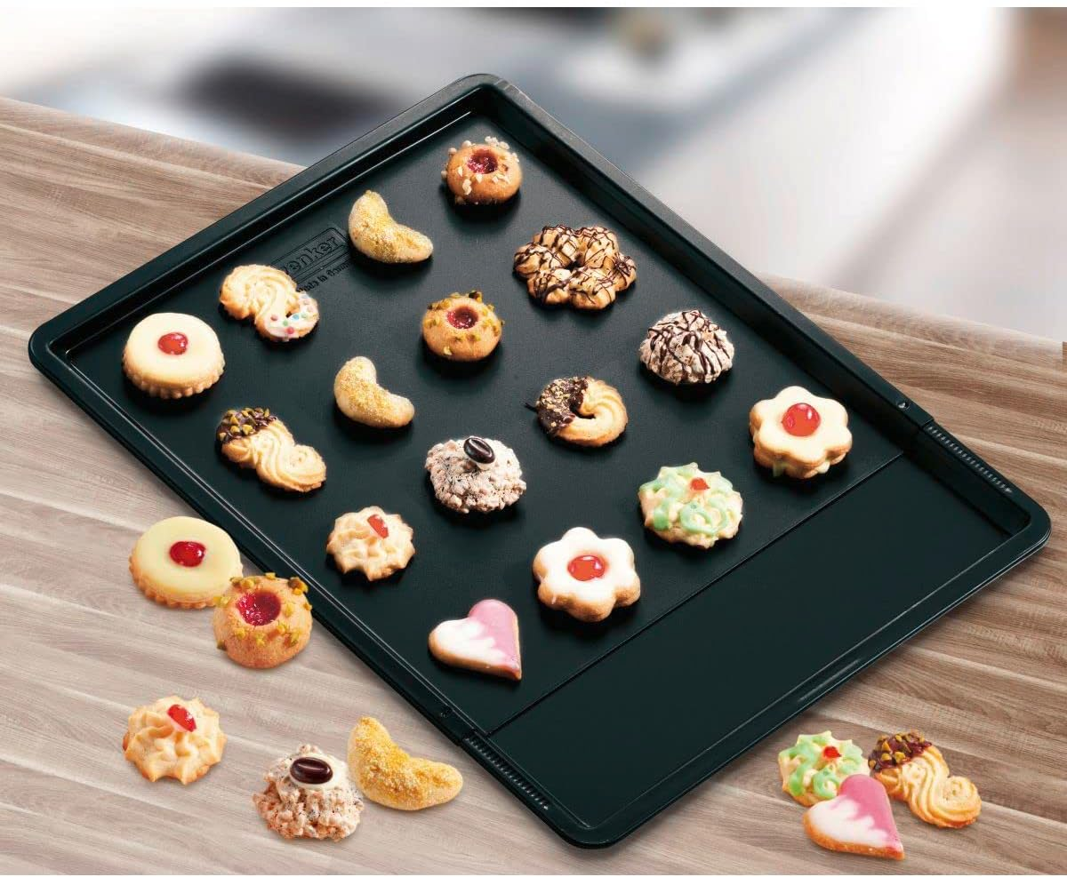 Zenker 6537 Extendable Baking Tray, Black, 14.57-20.47 X 12.99 X 0.59" image number 6