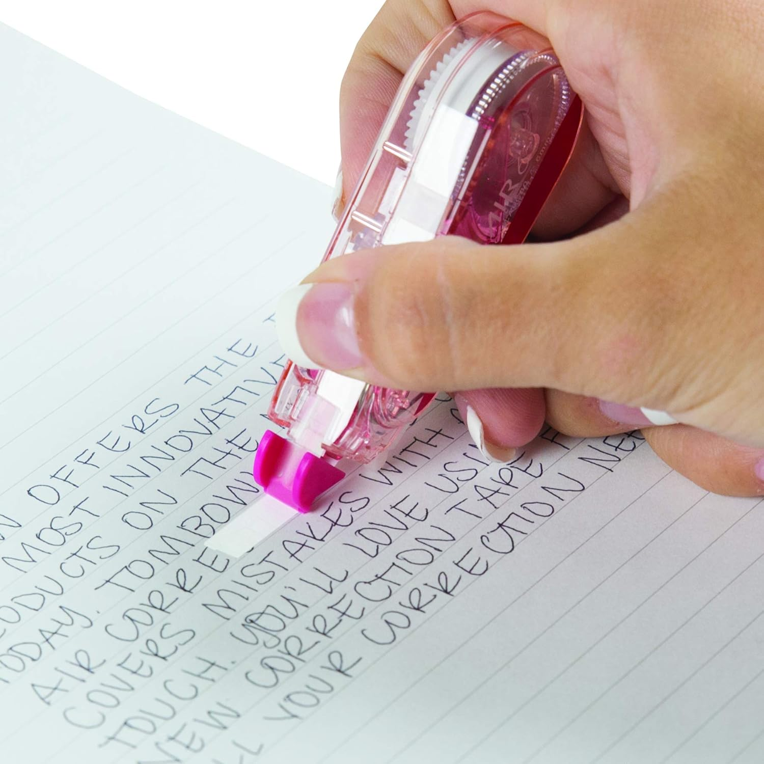 Tombow CT-CA5C40 Correction Tape Mono Air 5C40 Blue Correction Tape image number 5