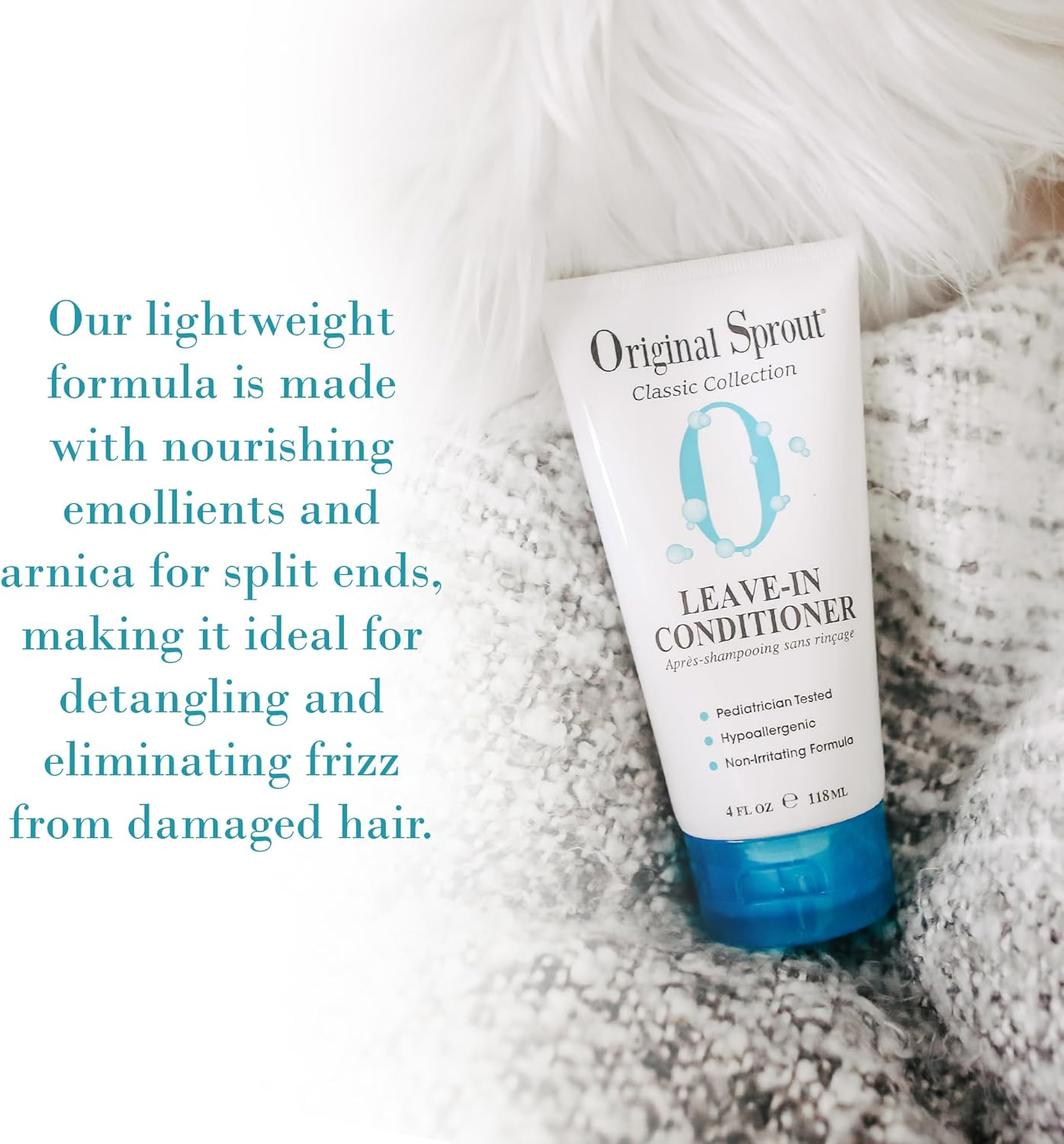 Original Sprout Leave in Conditioner, for Babies & Up, 4 Fl Oz (118 Ml) Inc image number 1