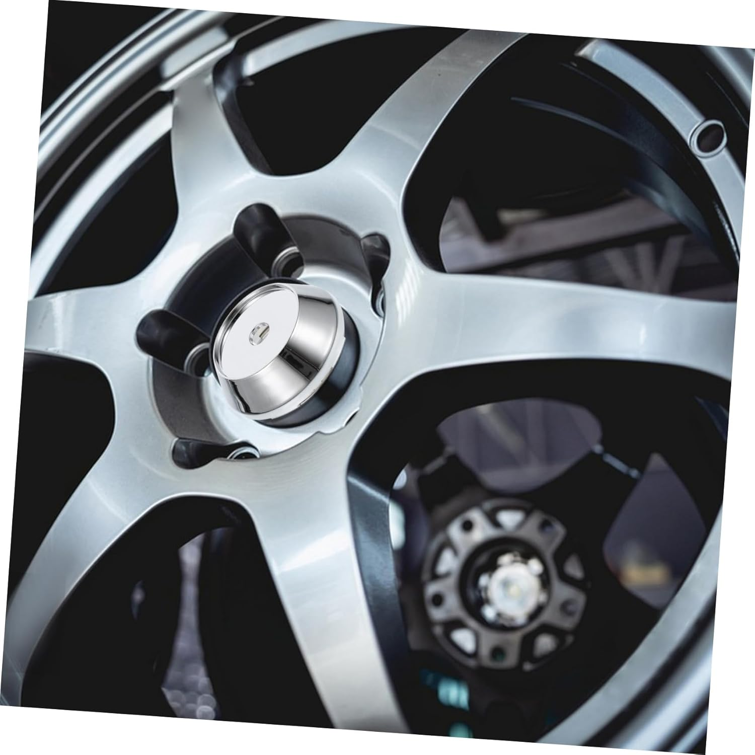 MUELODSIC 4Pcs Center Hub Cover for Car Wheels Installation Design Wheel Accessories for Enhanced and Style image number 2