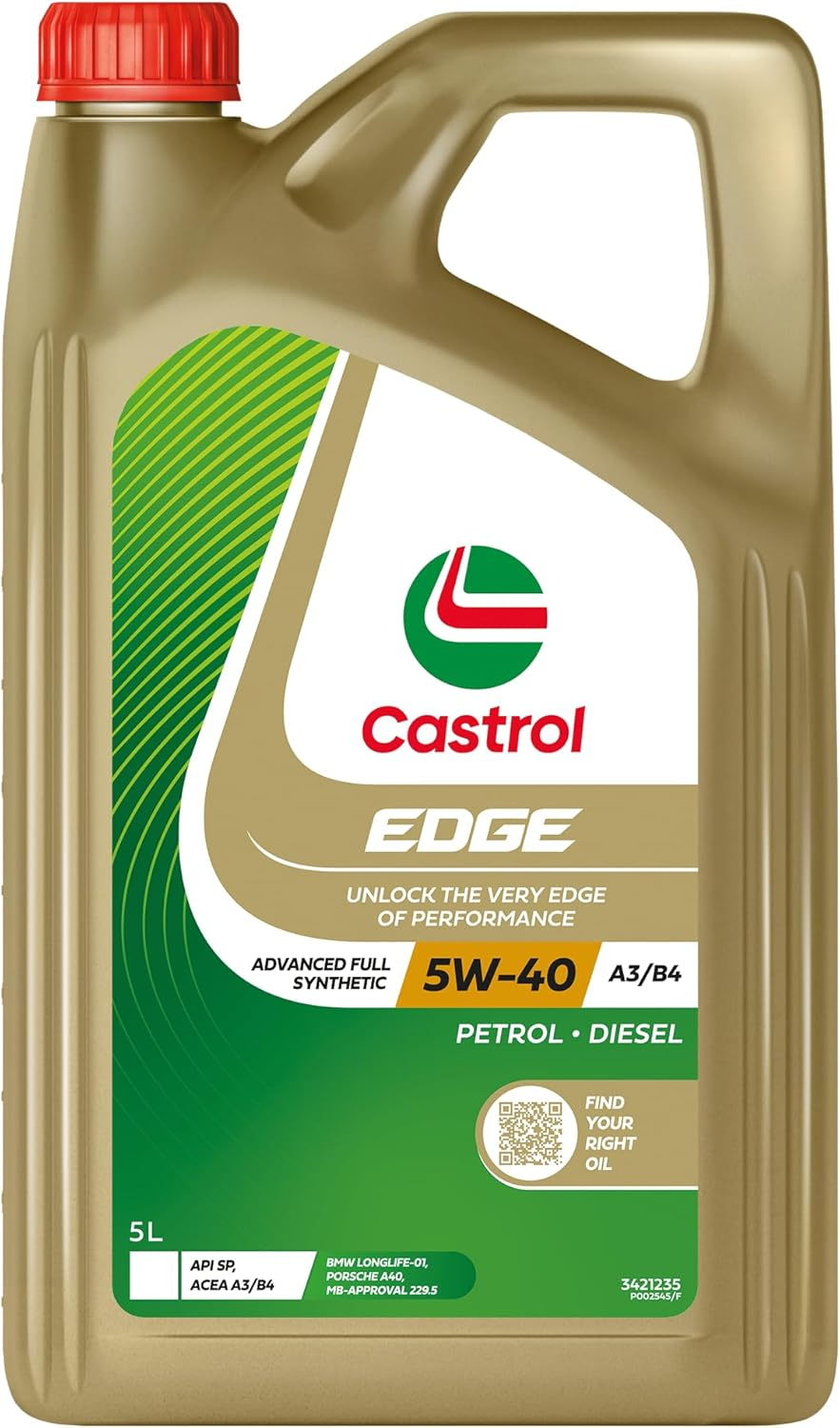 Castrol Edge 5W-30 A3/B4 Engine Oil 5 Litre image number 1