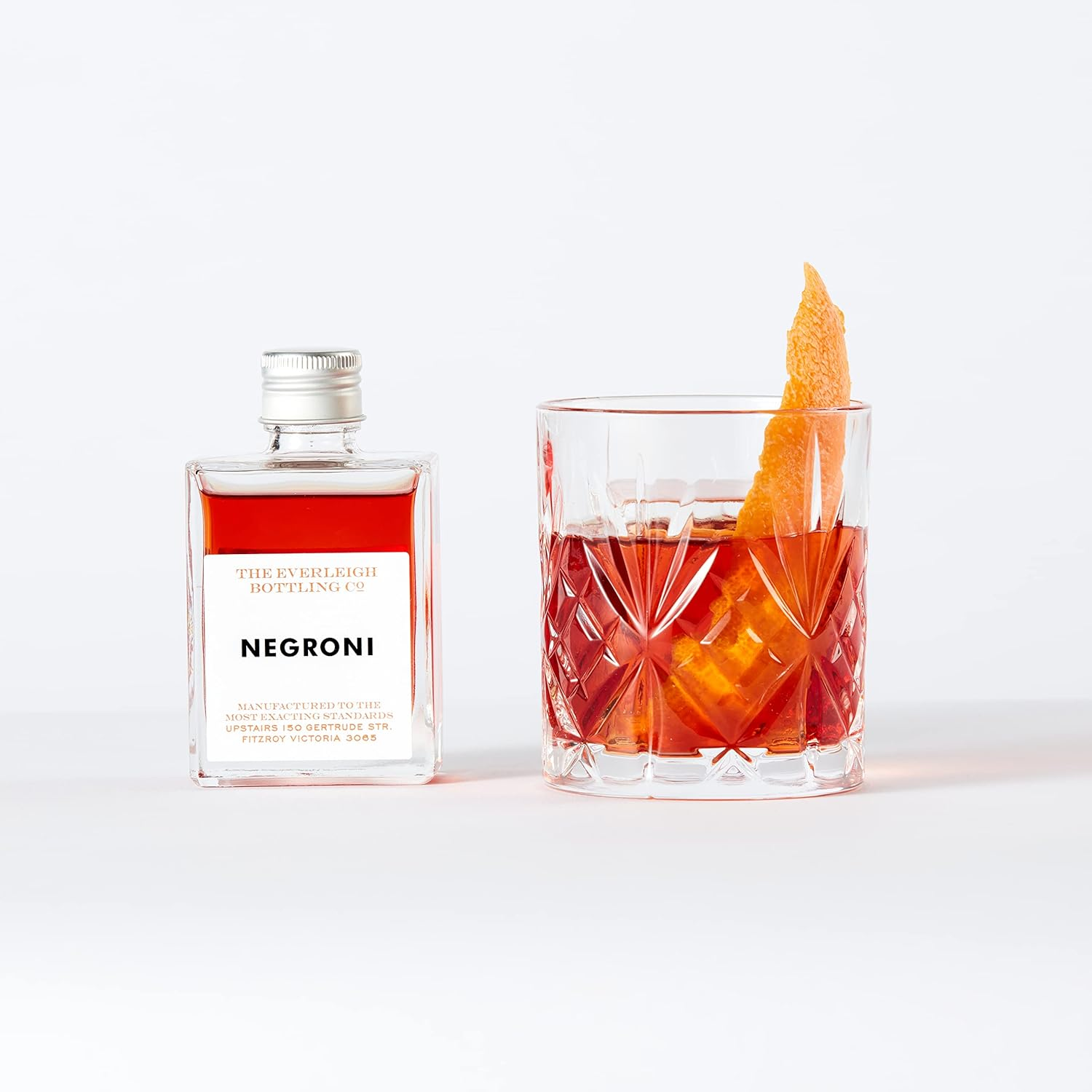 The Everleigh Bottling Co - Negroni Bottled Cocktail - Single Serve image number 1