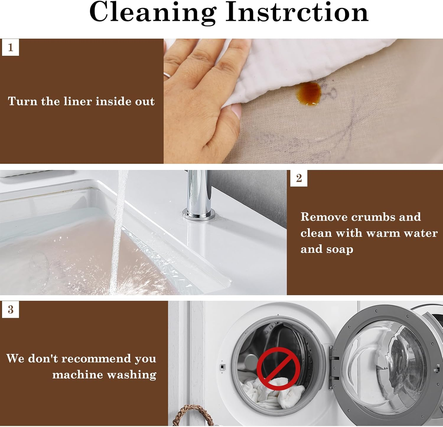 QUYANGCHIFENG 2Pcs Linen Bread Bags for Homemade Bread - Reusable Sourdough Bread Storage with Plastic Inner Lining, Durable Bread Keeper for Fresh Bread, Gifts for Home Bakers - 12"X15"