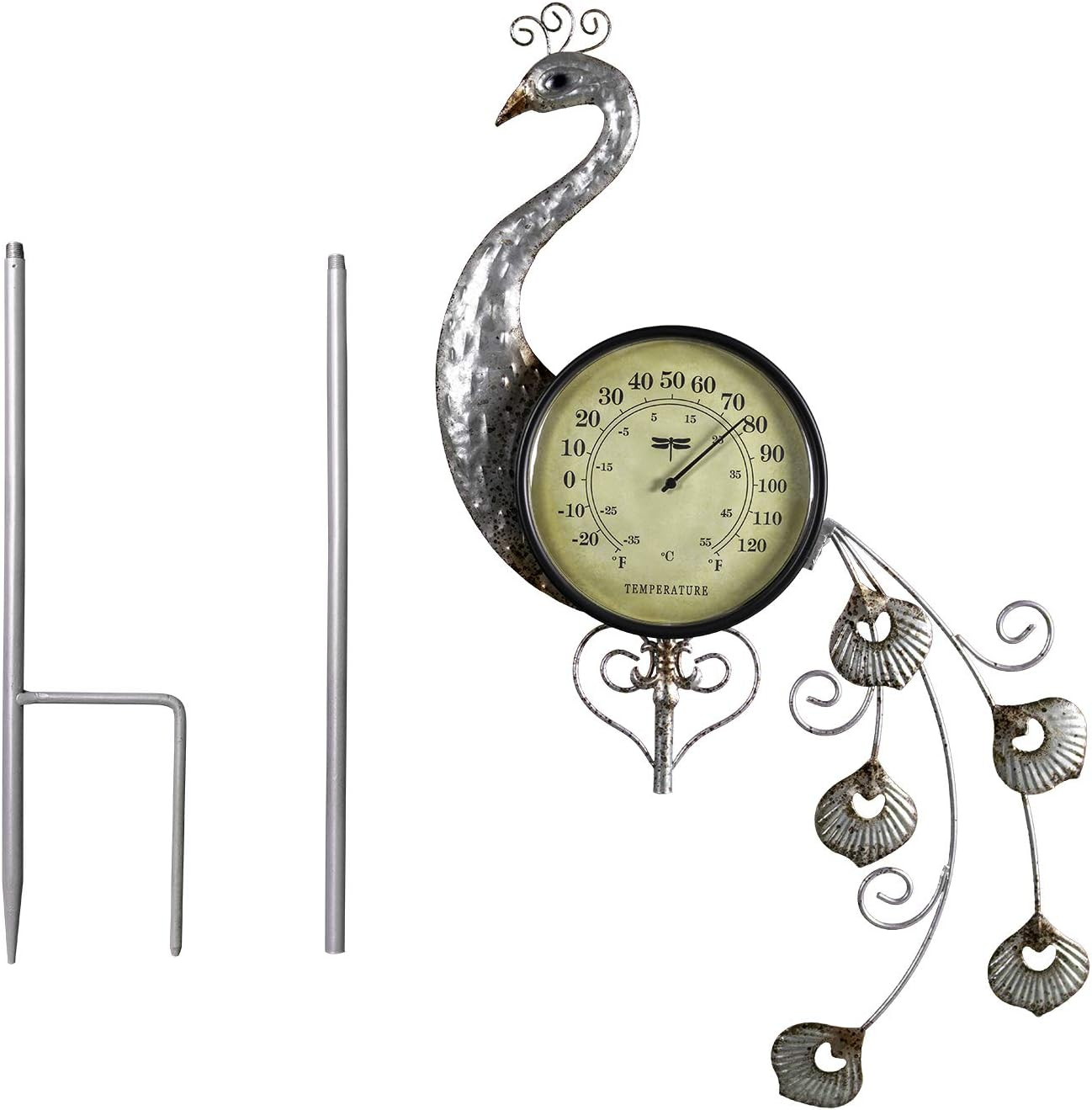 Poolmaster 54581 Outdoor Decoration Garden Stake, Peacock, Multi image number 5